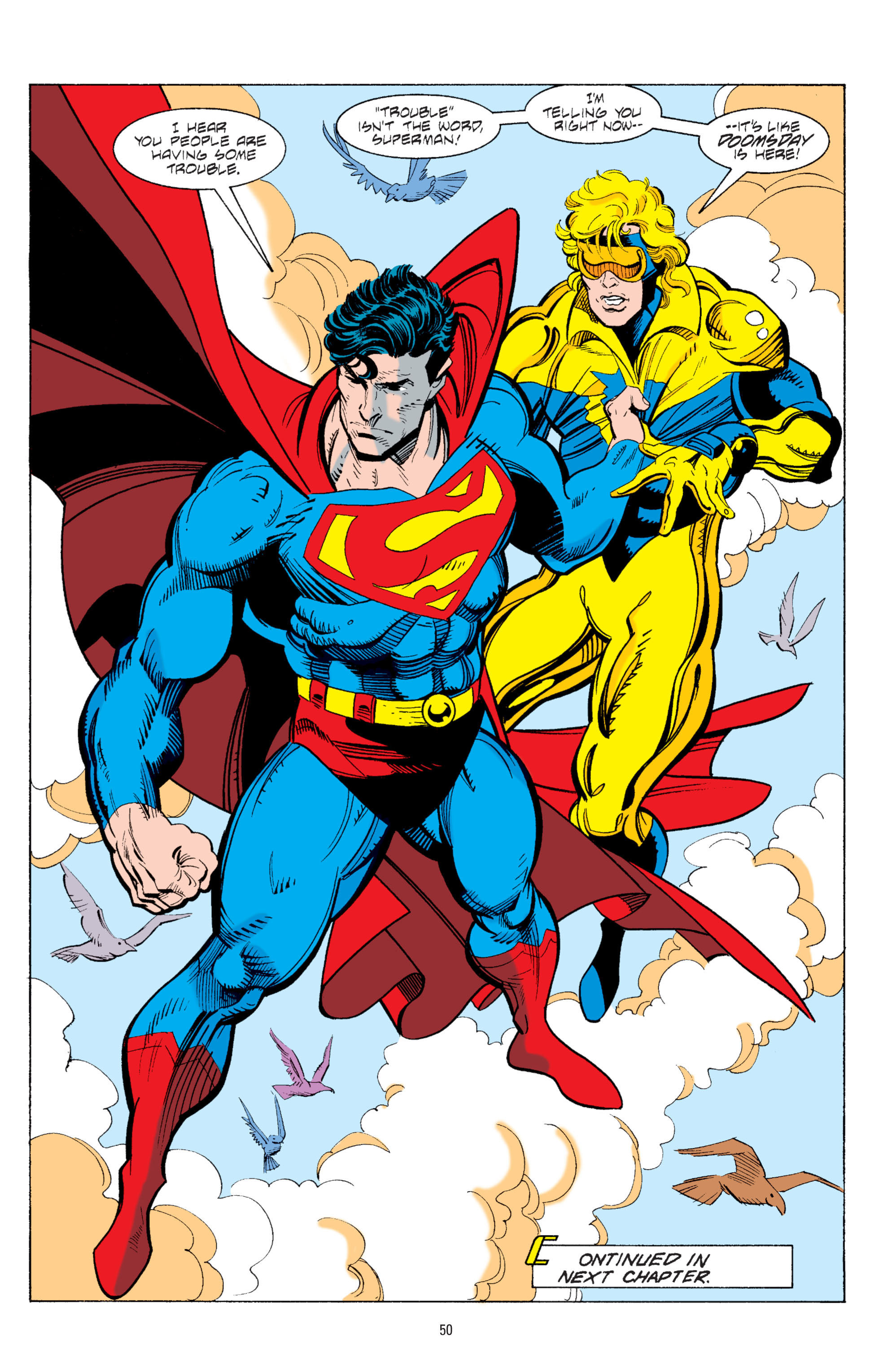 Wallpaper #4E327 The Death of Superman Comic