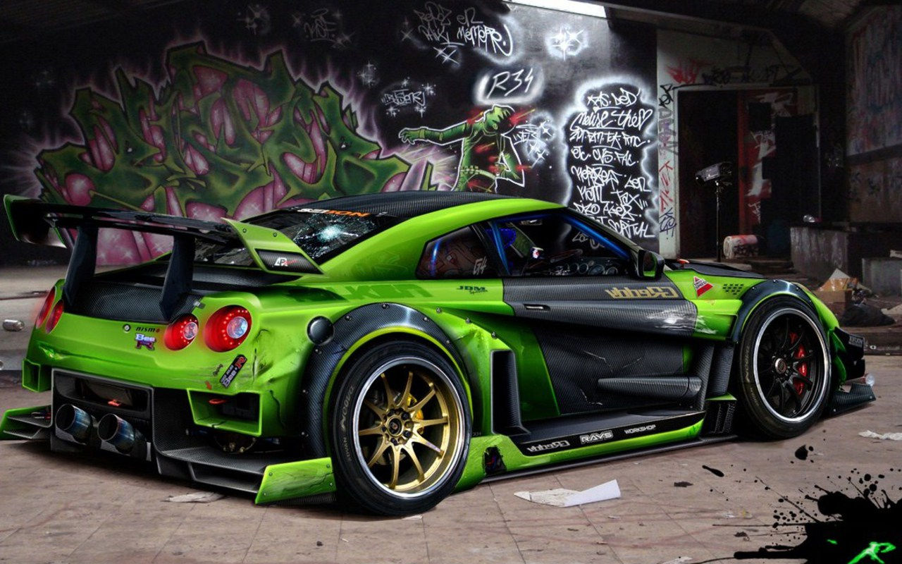 Wallpaper #CGjlFpMBSpphPi3-Tg0a52 Nissan GT R Tuning Poze Imagini Desktop
