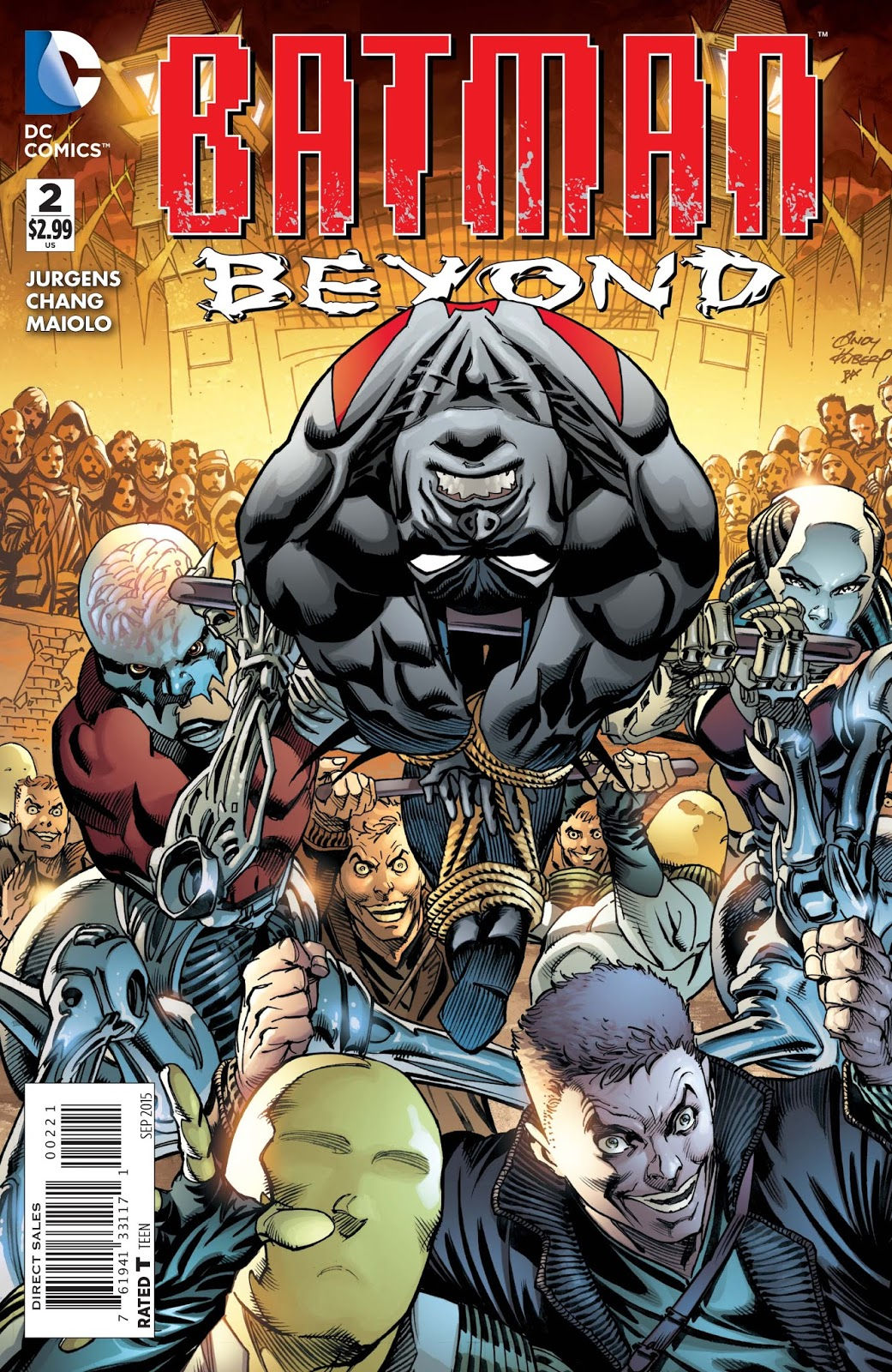 Wallpaper #7HMDho4BFI5NbQksMB7_34 Weird Science DC Comics Batman Beyond 2 Preview