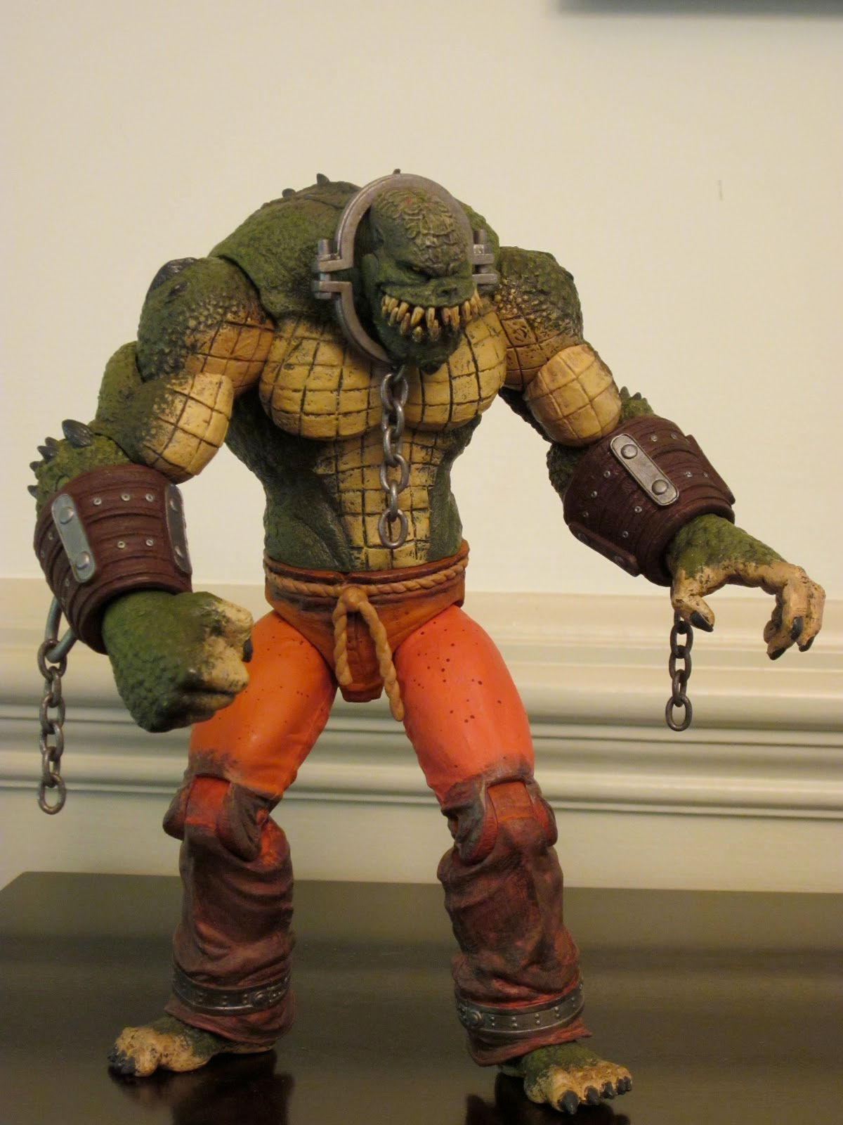 Wallpaper #dRnQH48BtGB6xQ78fXzE8 The Toyseum Killer Croc DC Direct Arkham Asylum Deluxe Action