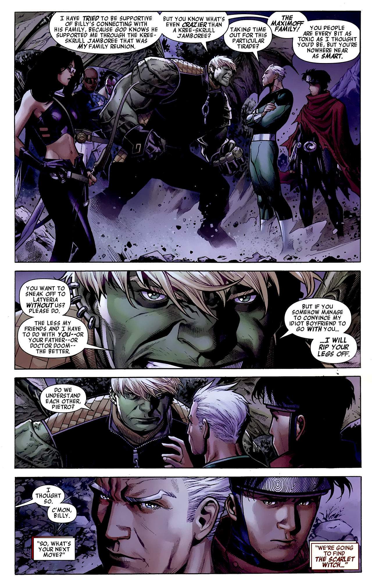 Wallpaper #E2eMBZMBSpphPi3-fb2K390 Read Online Avengers the Childrens Crusade Comic Issue 3