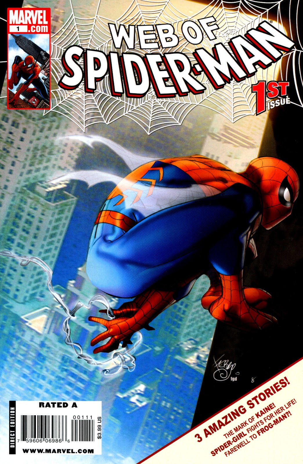 Wallpaper #qhl8Io8BtGB6xQ78W4Jm30 Web of Spider Man V2 001 Read Web of Spider Man V2 001 Comic Online