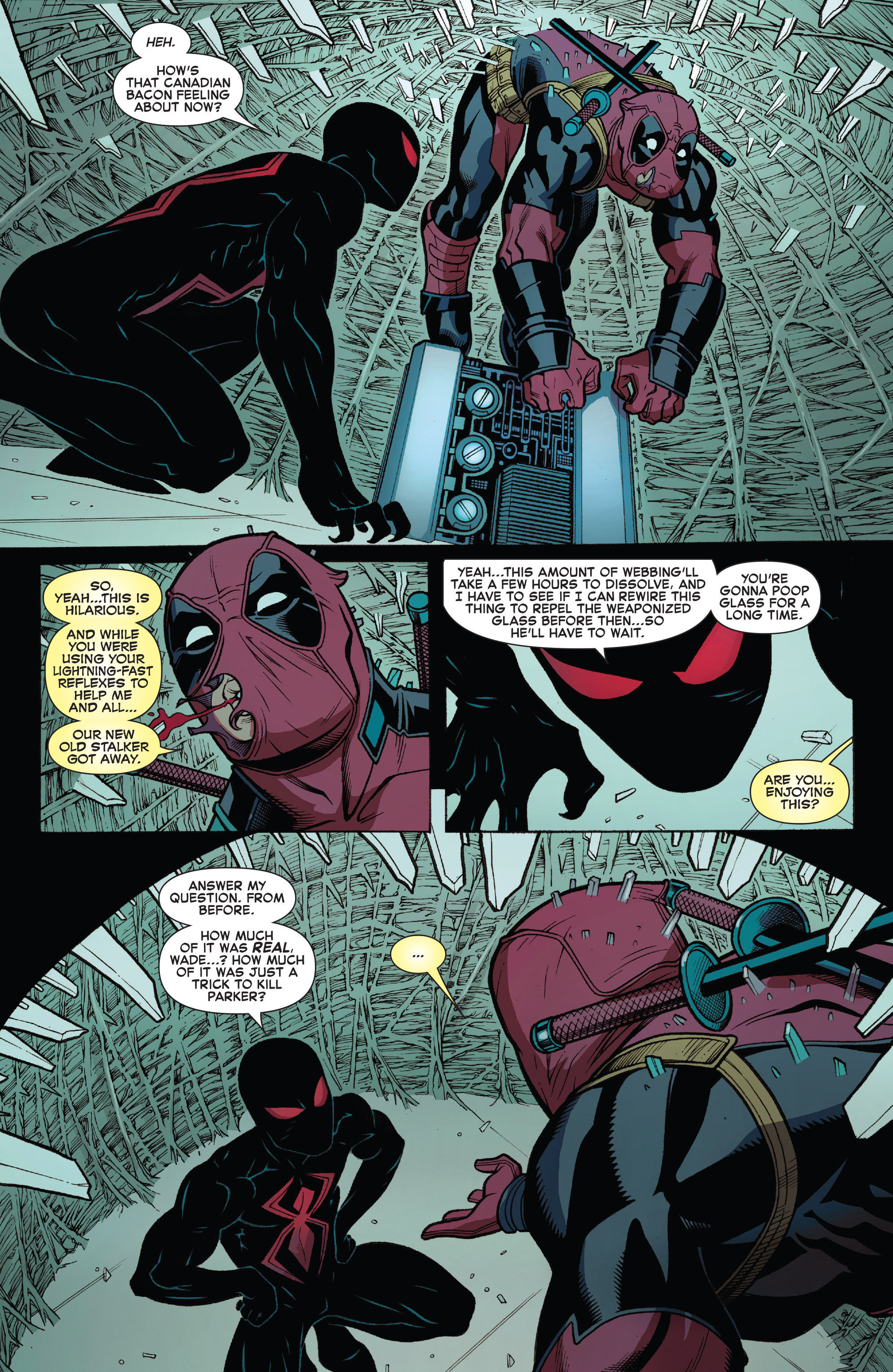 Wallpaper #3GhyHJMBSpphPi3-MCIA82 Read Online Spider Mandeadpool Comic Issue 8