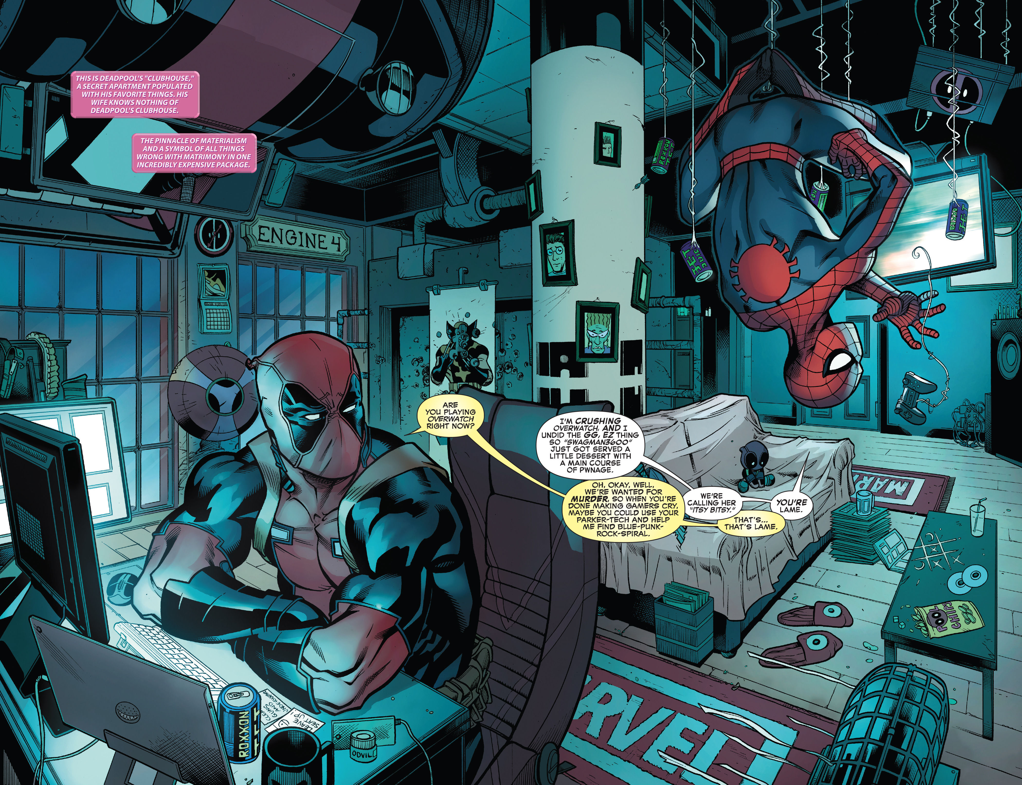 Wallpaper #3GhyHJMBSpphPi3-MCIA166 Read Online Spider Mandeadpool Comic Issue 10