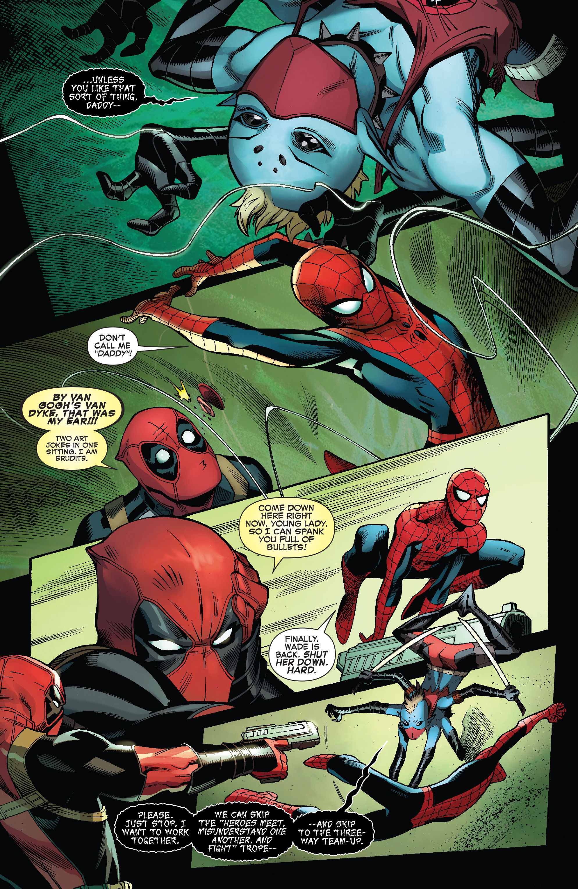 Wallpaper #3GhyHJMBSpphPi3-MCIA161 Read Online Spider Mandeadpool Comic Issue 10