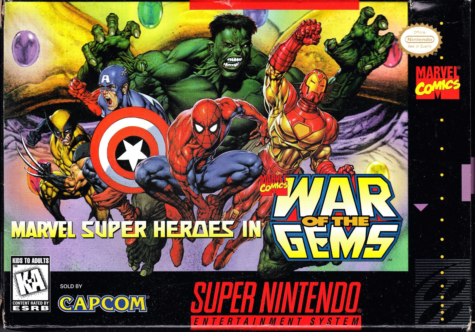 Wallpaper #XhkULI8BtGB6xQ78e4-S49 Review Marvel Super Heroes War of the Gems Snes Paradise