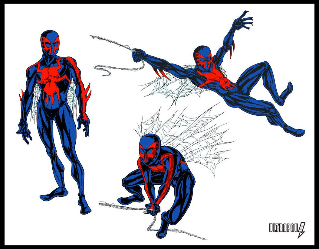 Wallpaper #xBm4E48BtGB6xQ78cmaR2 Jimsmash Spider Man 2099 in Spider Man Shattered Dimensions