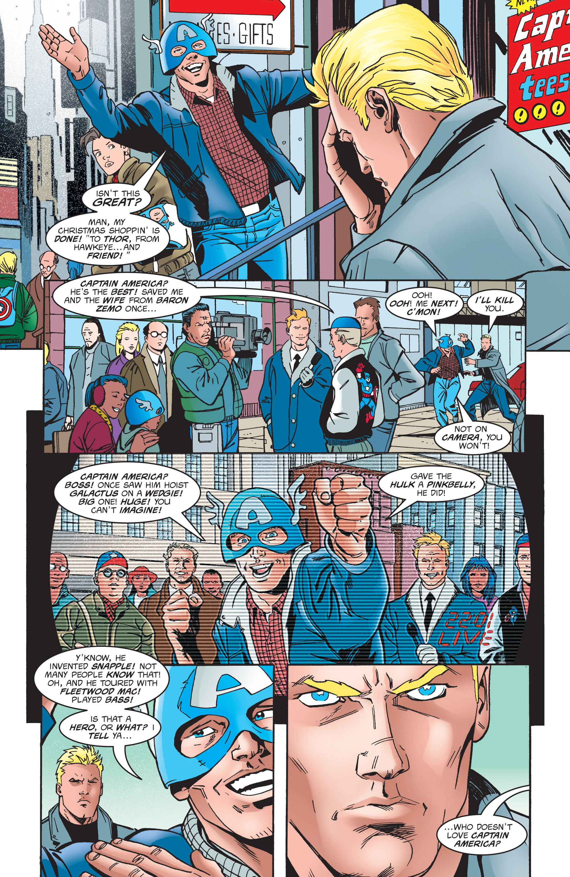 Wallpaper #nzEINpMB5zzyi_yYelgy260 Read Online Captain America 1998 Comic Issue 4