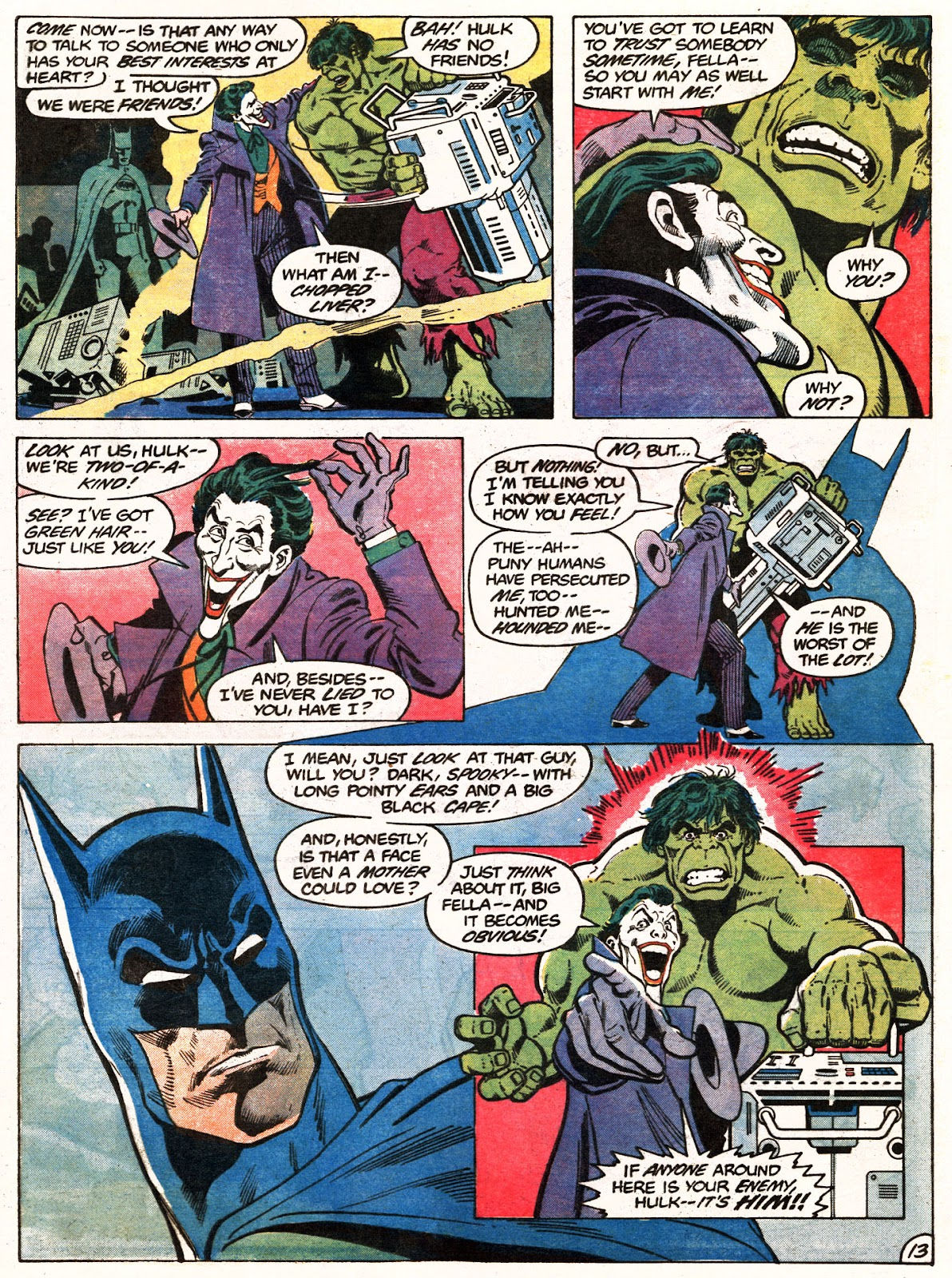 Wallpaper #nhk7E48BtGB6xQ78hGWa42 Batman vs the Incredible Hulk Read All Comics Online for Free