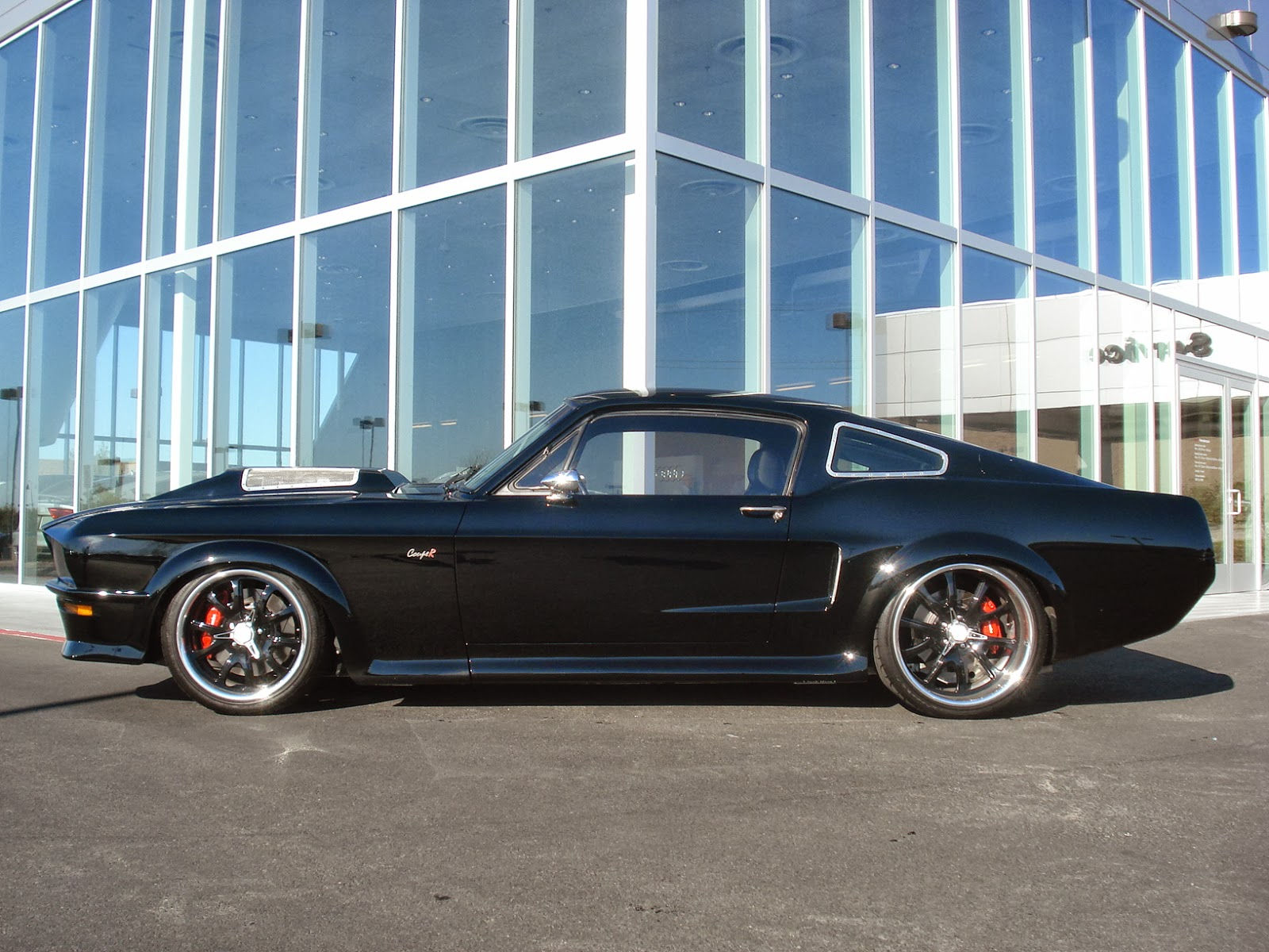 Wallpaper #BQDu644BSdW8dNouIxPX14 Custom Ford Mustang Obsidian Sg One 1967 V8 Muscle Cars