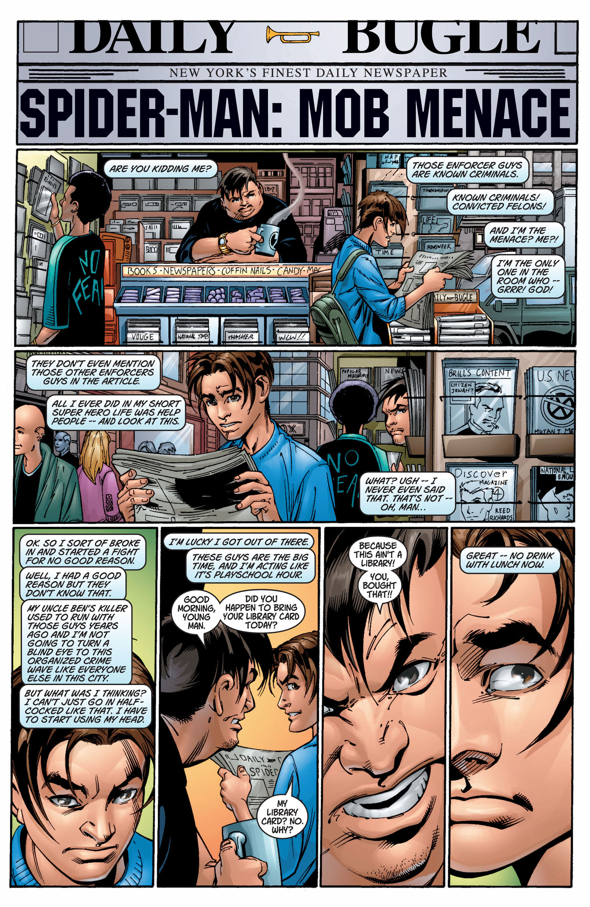 Wallpaper #Pn0-8o4Bnwiau_P6RQtJ20 Ultimate Spider Man 2000 9 Read Ultimate Spider Man 2000 Issue