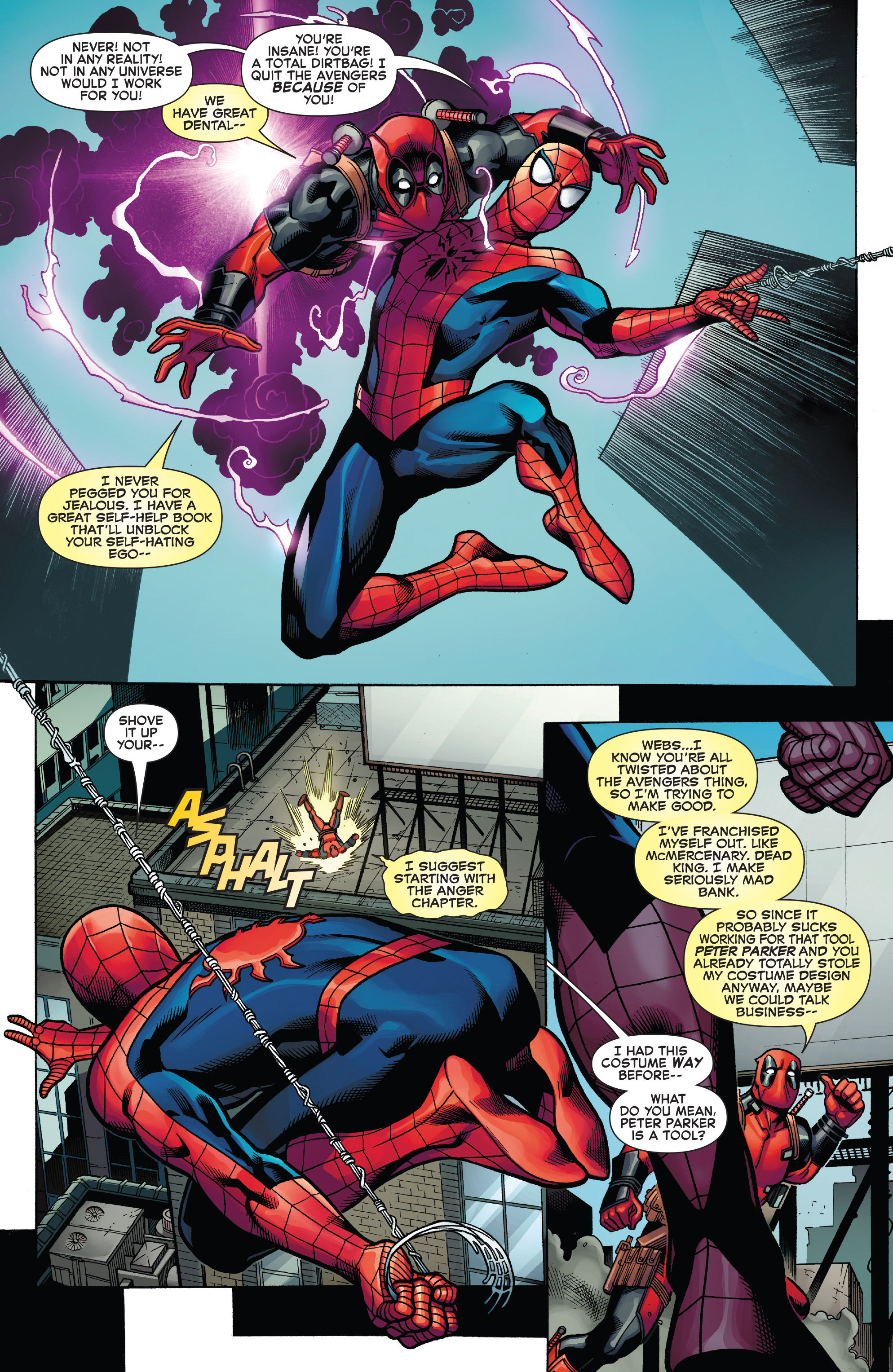 Wallpaper #3GhyHJMBSpphPi3-MCIA72 Read Online Spider Mandeadpool Comic Issue 1