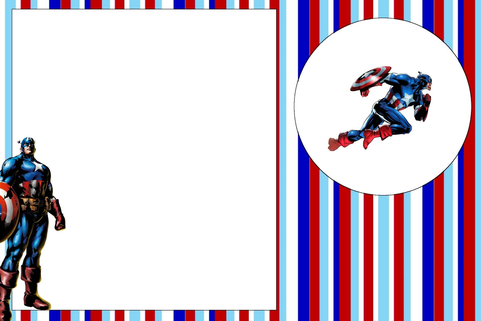 Wallpaper #i2cP5pIBSpphPi3-eTKB70 Captain America Free Printable Invitations Oh My Fiesta in English