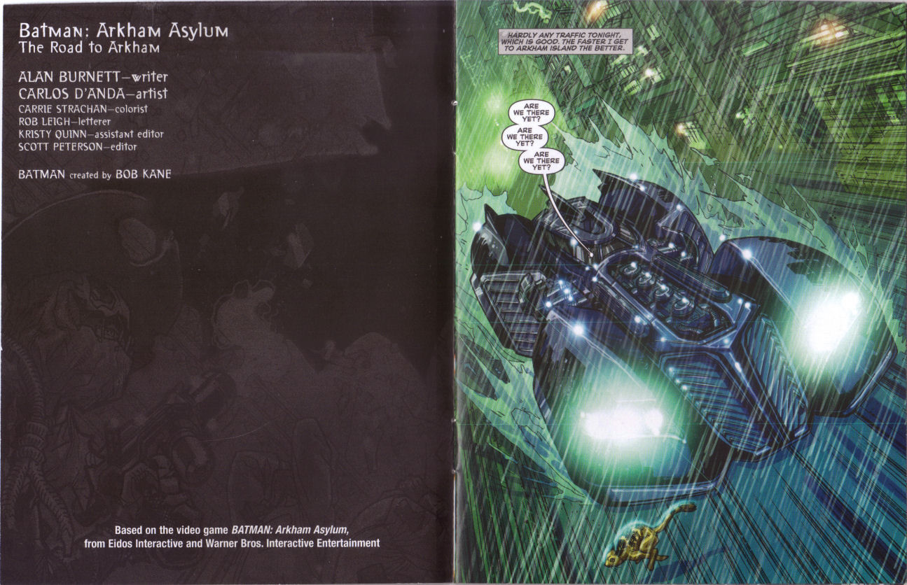 Wallpaper #eOoTVZMBlwTYPL18Uwz4180 Batman Arkham Asylum the Road to Arkham Read All Comics Online