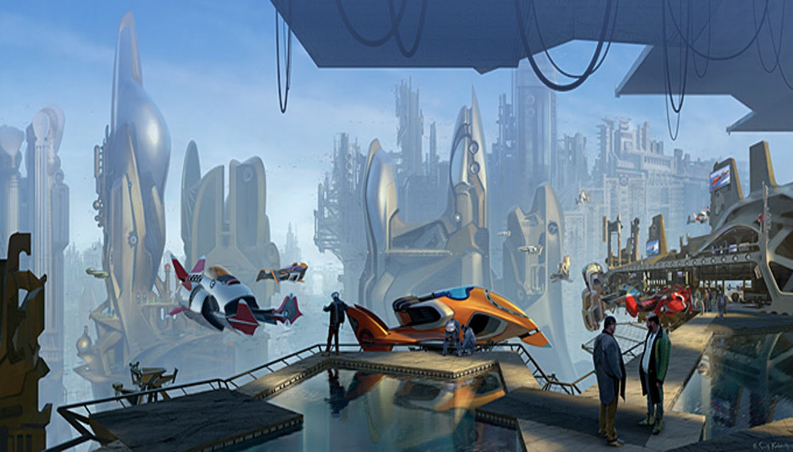 Wallpaper #e85BJZMB71dOy6JZeRN770 Dsngs Sci Fi Megaverse Sci Fi Buildings and Futuristic Cities