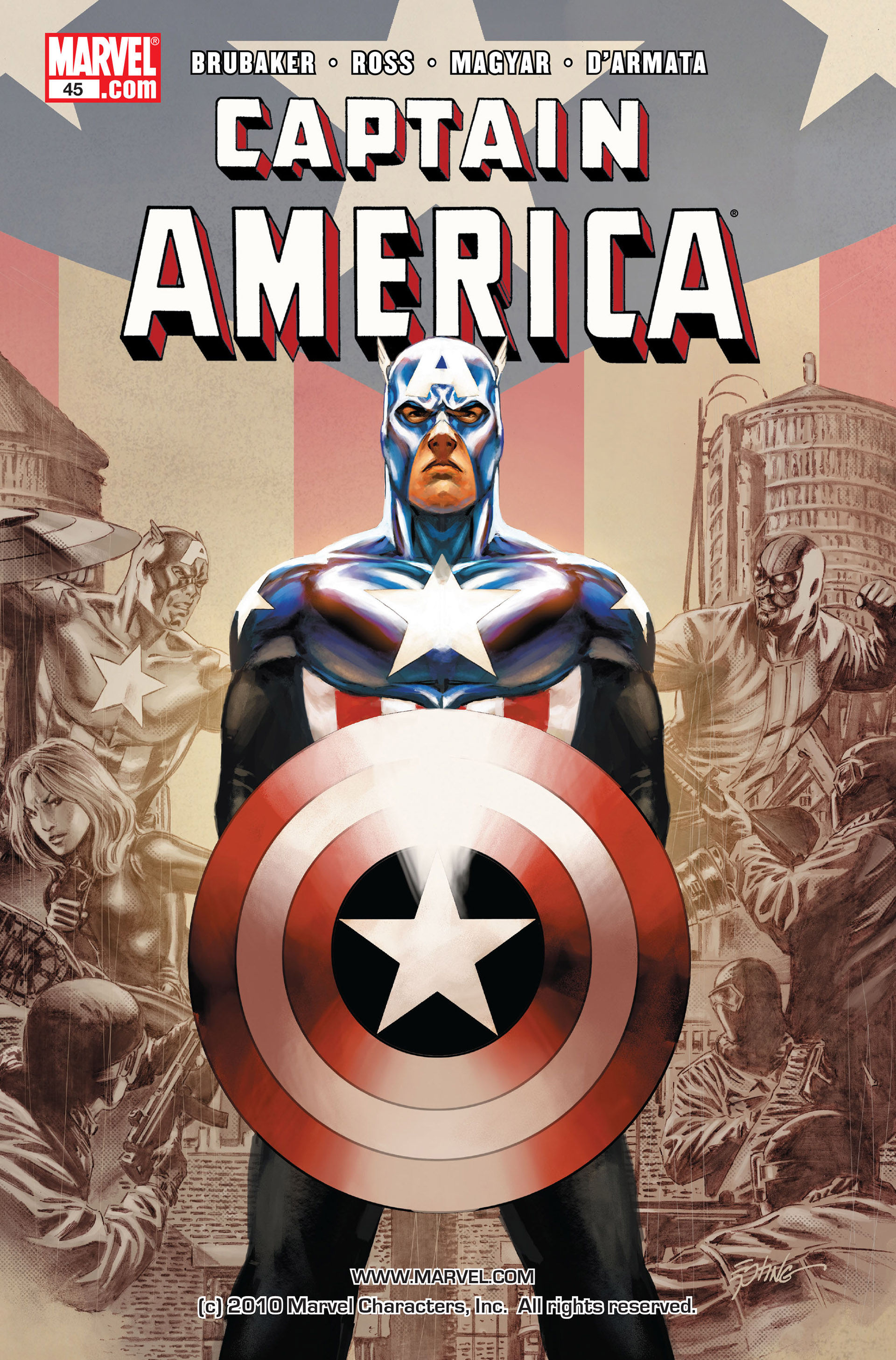 Wallpaper #k32_9o4Bnwiau_P6rhLH46 Read Online Captain America 2005 Comic Issue 45