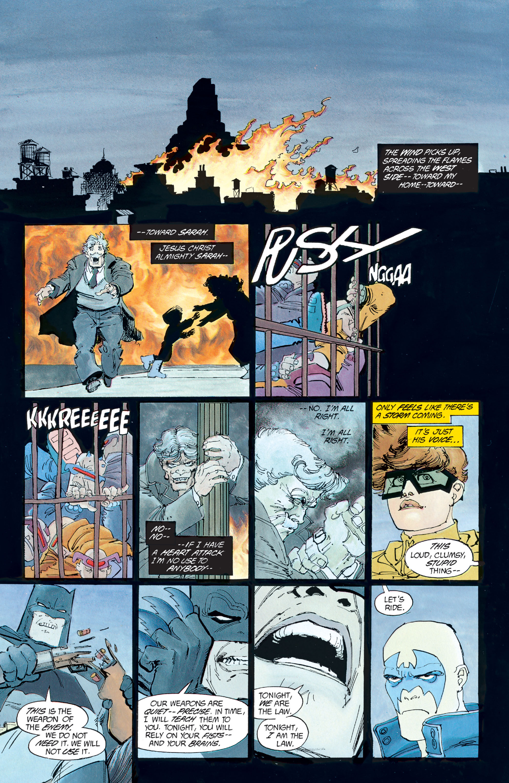 Wallpaper #2K3VMZMBKf019FdanxEa289 Read Online Batman the Dark Knight Returns Comic Issue 4