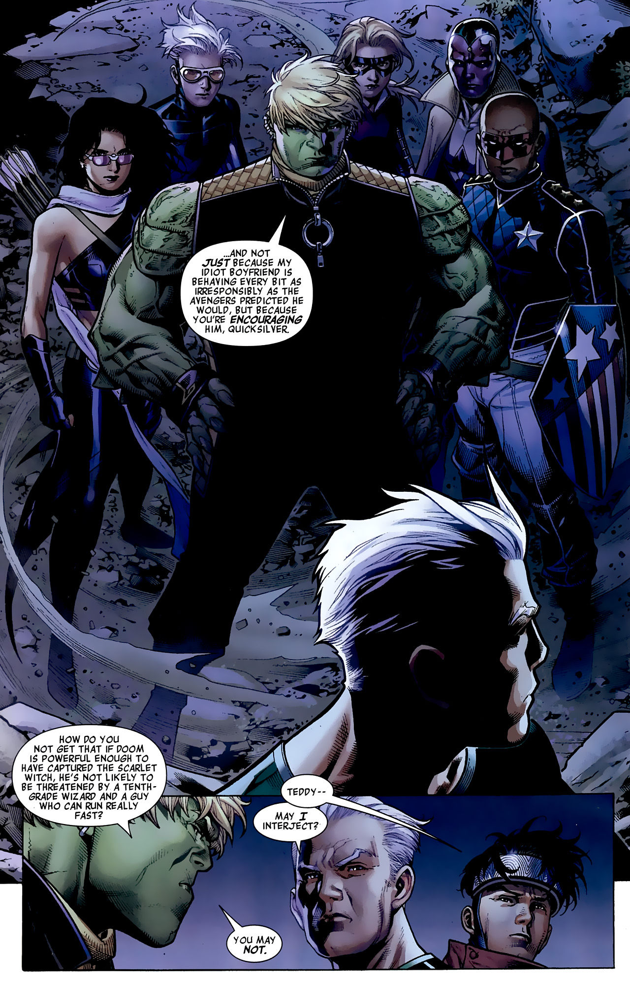 Wallpaper #E2eMBZMBSpphPi3-fb2K364 Read Online Avengers the Childrens Crusade Comic Issue 3