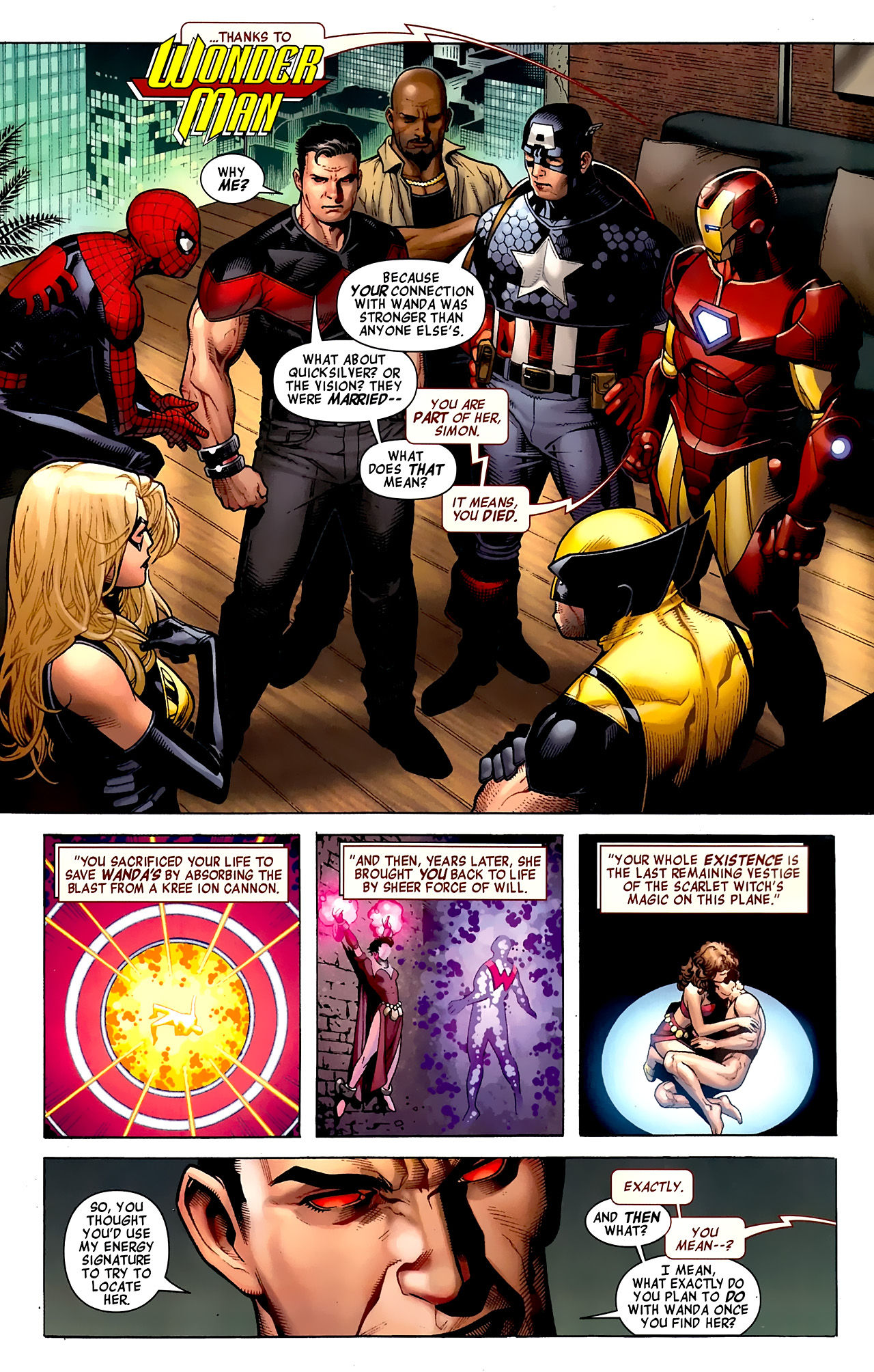 Wallpaper #E2eMBZMBSpphPi3-fb2K110 Avengers the Children S Crusade Issue 3 Read Avengers the Children S