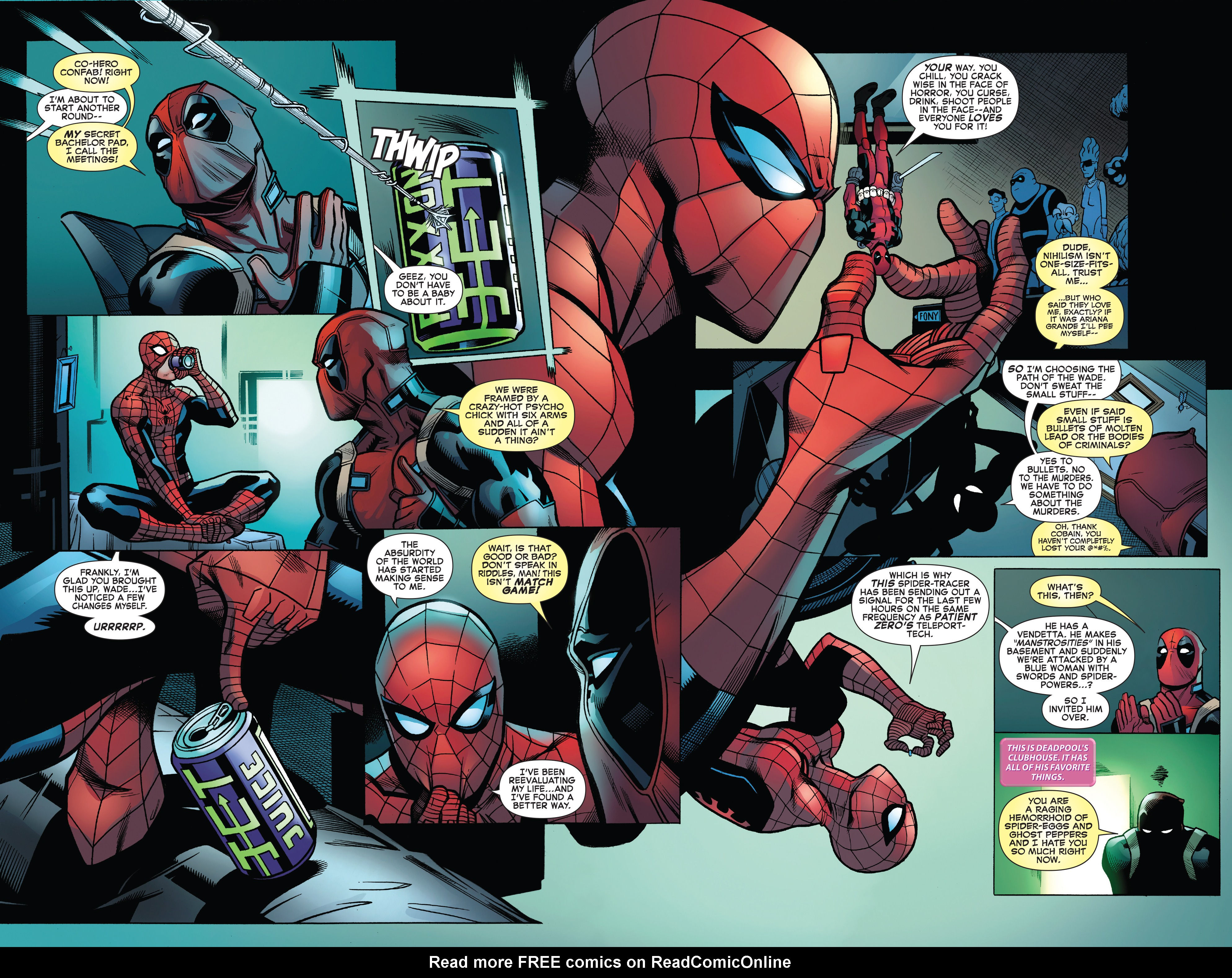Wallpaper #3GhyHJMBSpphPi3-MCIA160 Read Online Spider Mandeadpool Comic Issue 10