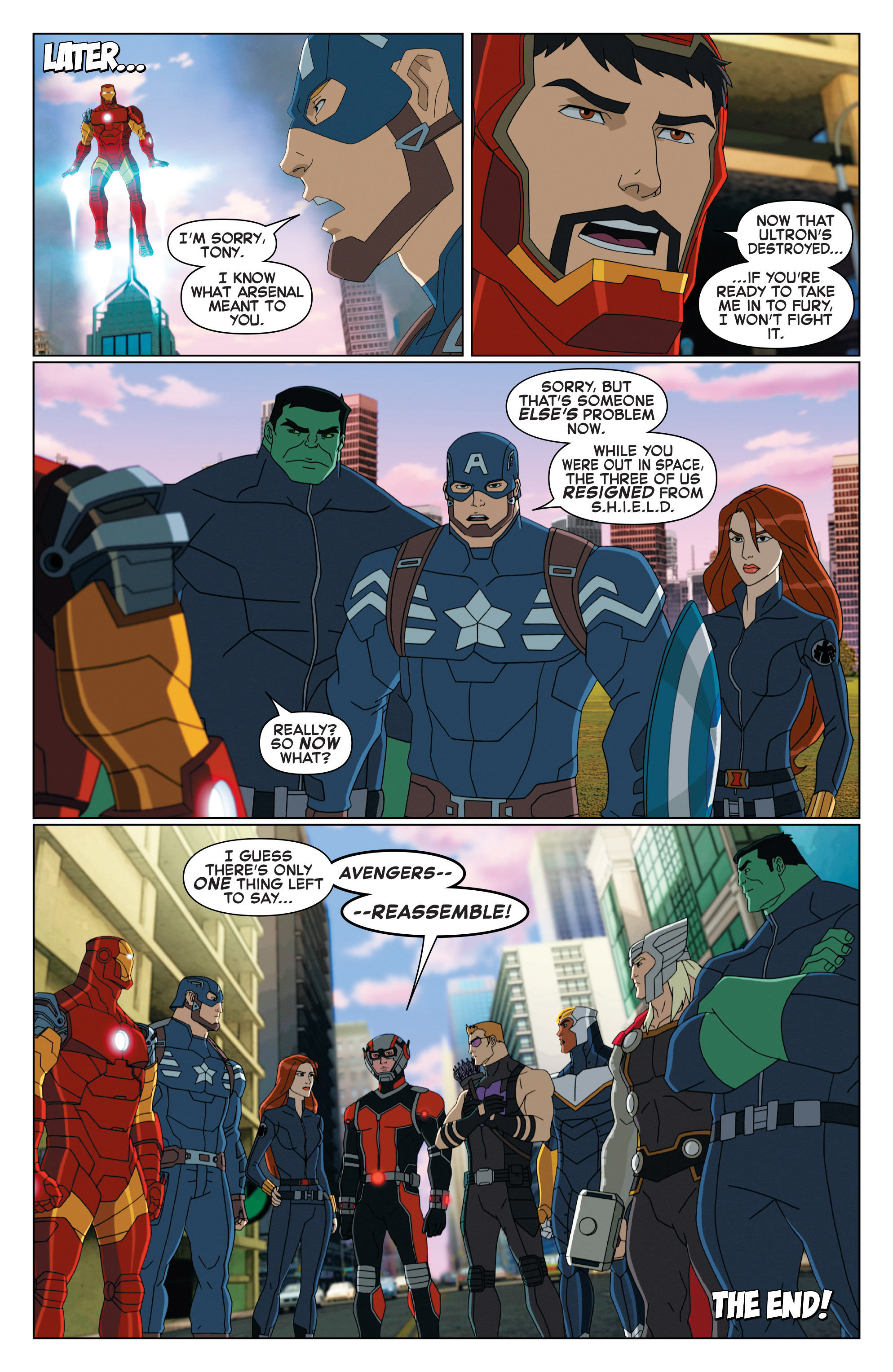 Wallpaper #nf-5aZMB3lSXT3zUSeUO154 Marvel Universe Avengers Assemble Civil War Issue 4 Read Marvel