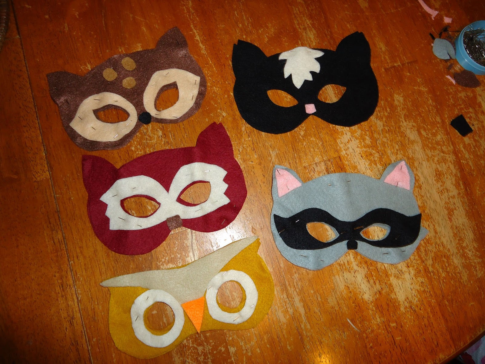 Wallpaper #32hUFJMBSpphPi3-iwOP90 The Torrents Times Animal Felt Masks Woodland