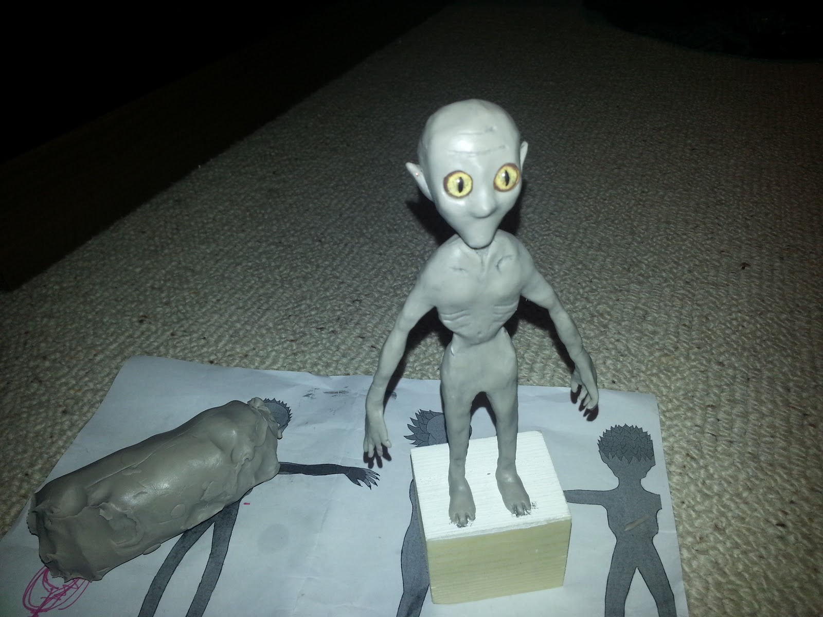 Wallpaper #7QM7ZJMBpyOg8YnEydbf223 Mark Howlings Character Design and Animation Clay Sculpting