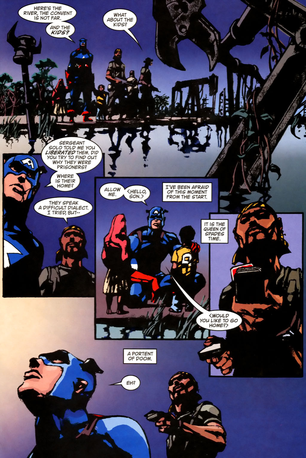 Wallpaper #nmf8B5MBSpphPi3-LMhQ361 Read Online Captain America 1998 Comic Issue 50b