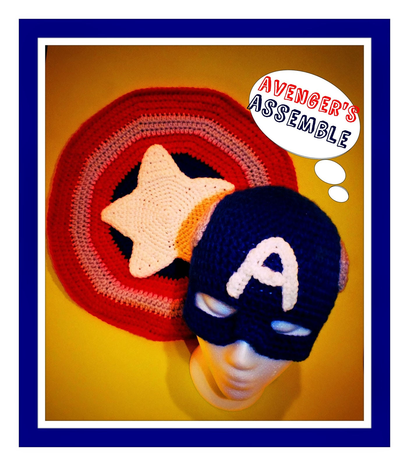 Wallpaper #AGipIZMBSpphPi3-ETHu19 Connies Spot Crocheting Crafting Creating Free Captain America