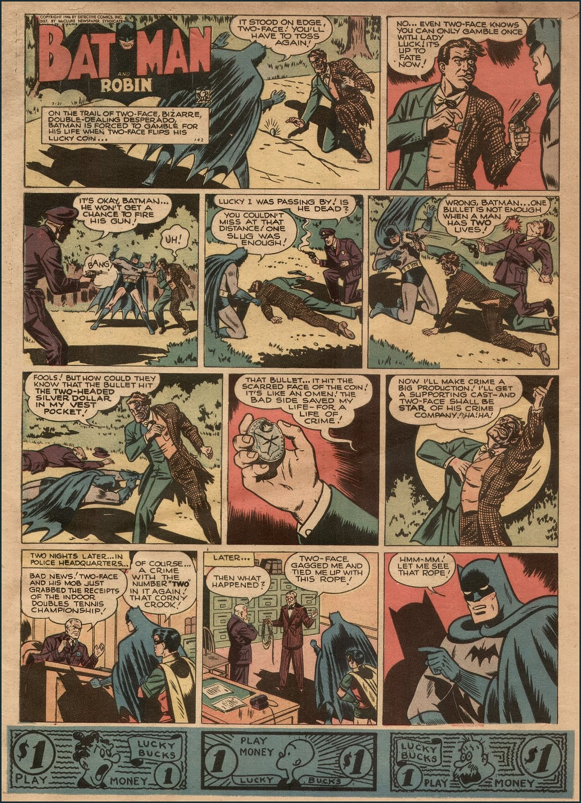 Wallpaper #qBkzLI8BtGB6xQ78KY-c0 Bat Blog Batman Toys and Collectibles 1940s Batman Sunday Comic