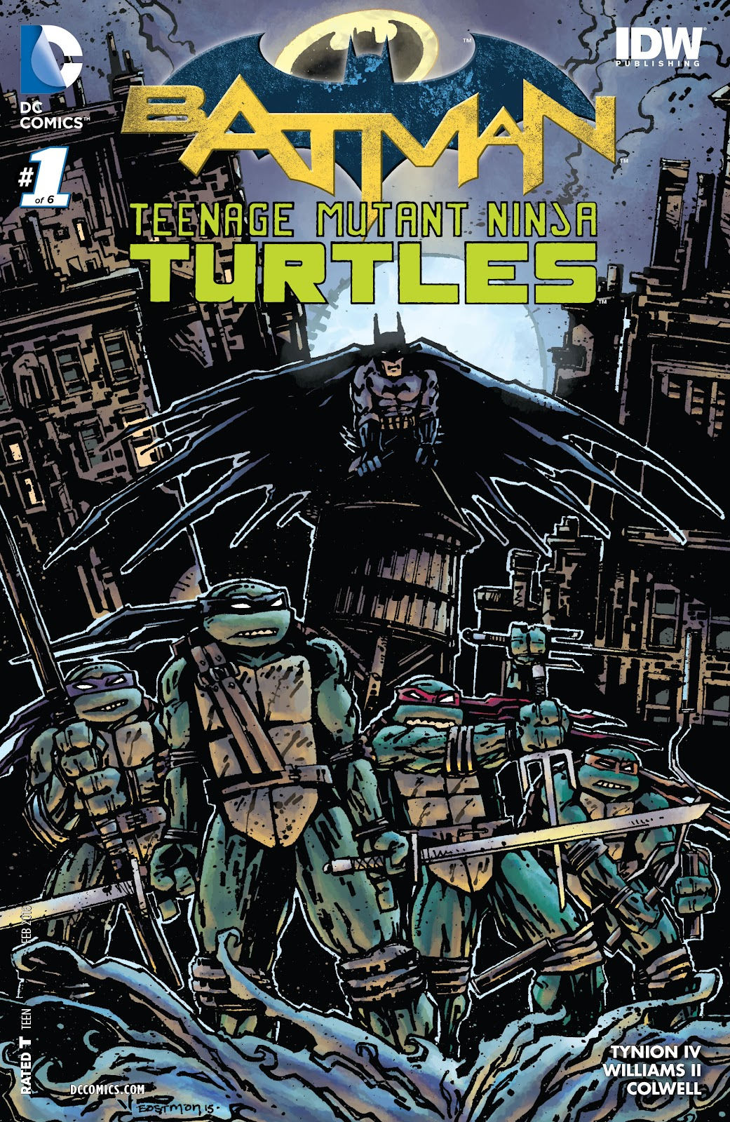 Wallpaper #lmda55IBSpphPi3-BTcb246 Batman Teenage Mutant Ninja Turtles Issue 1 Read Batman Teenage