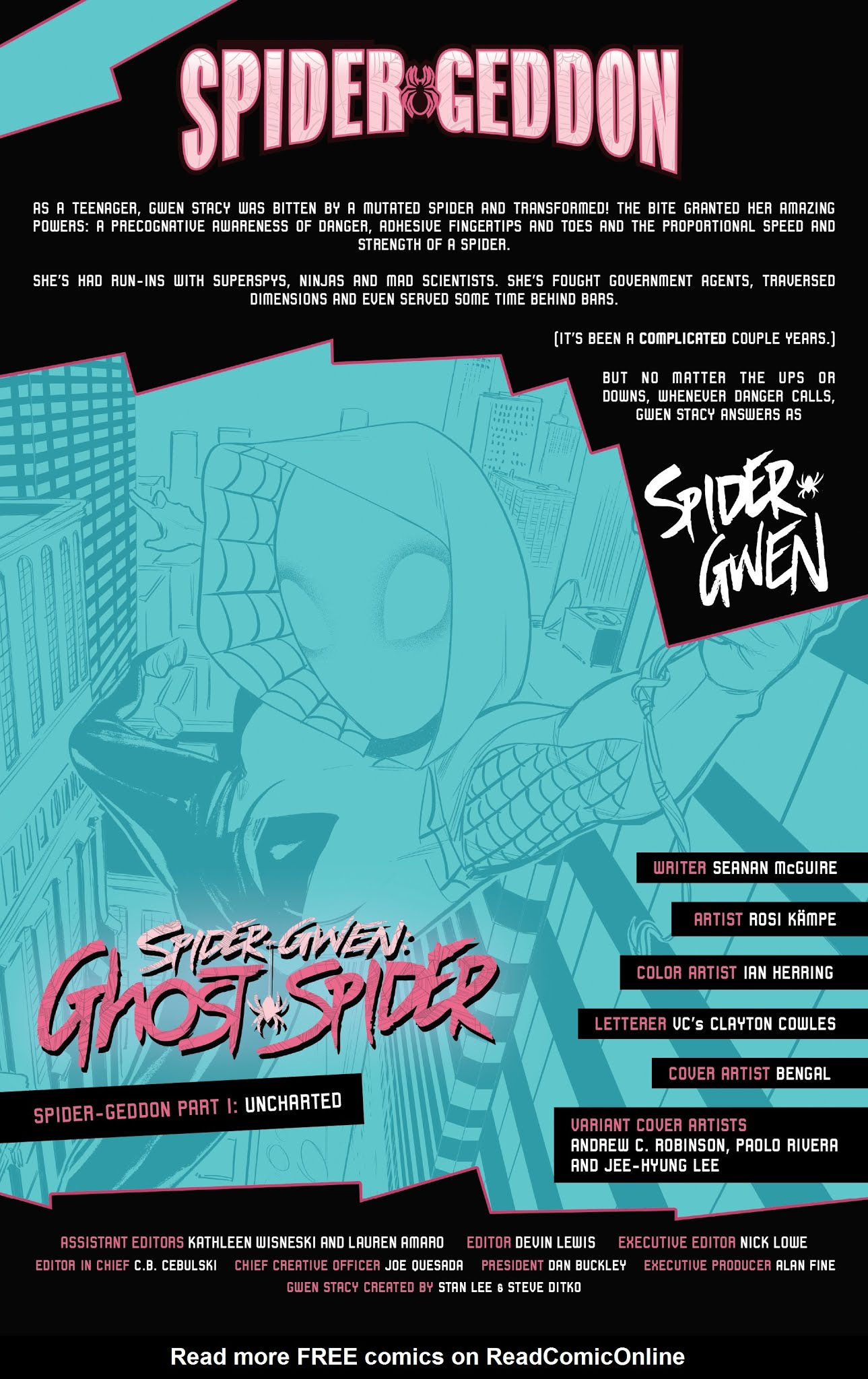 Wallpaper #LvSwOZMBKFX8bn3rBHfV237 Spider Gwen Ghost Spider 1 Read Spider Gwen Ghost Spider Issue 1