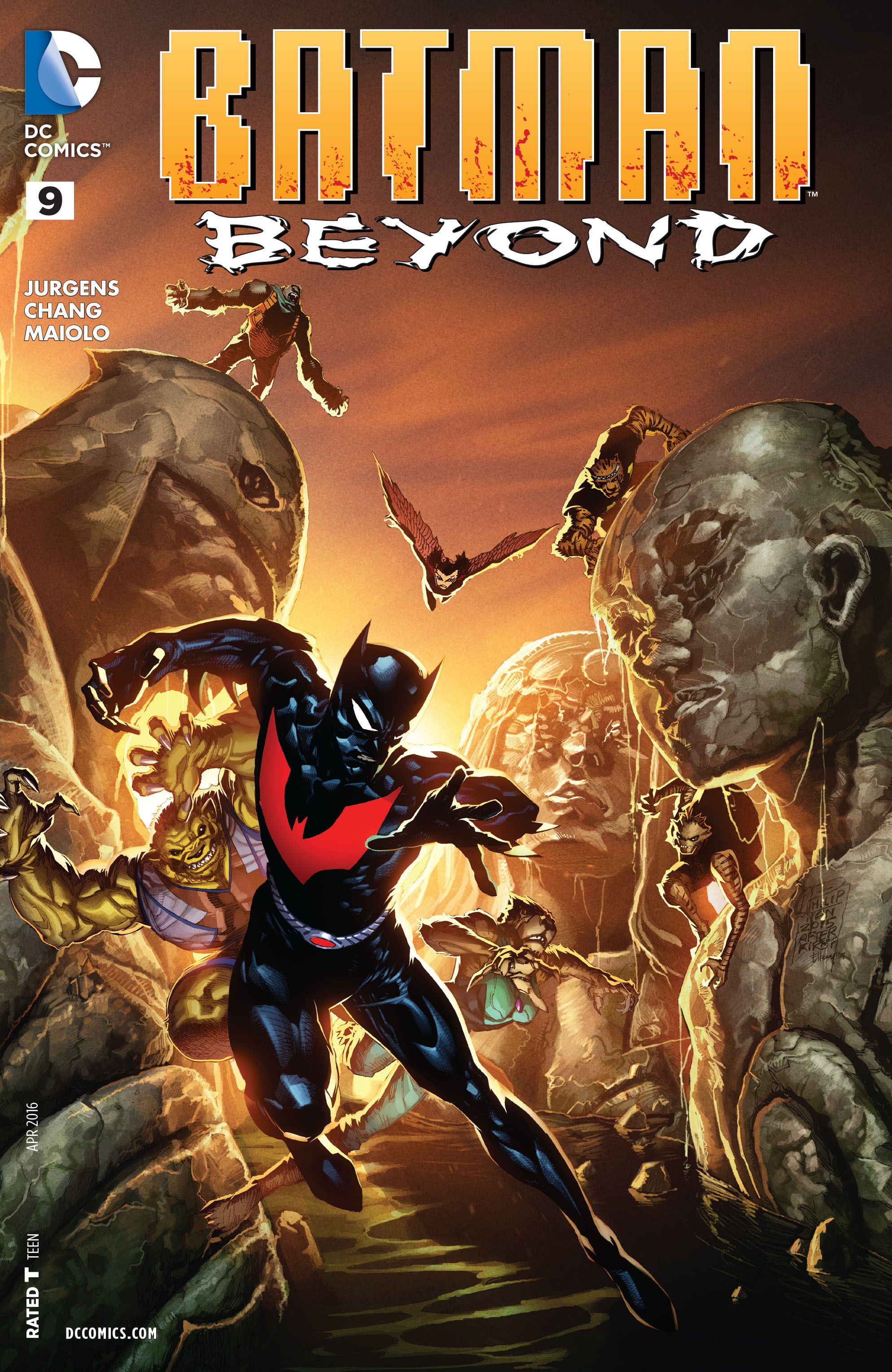 Wallpaper #RXOChY4BFI5NbQkstB6B47 Read Online Batman Beyond 2015 Comic Issue 9