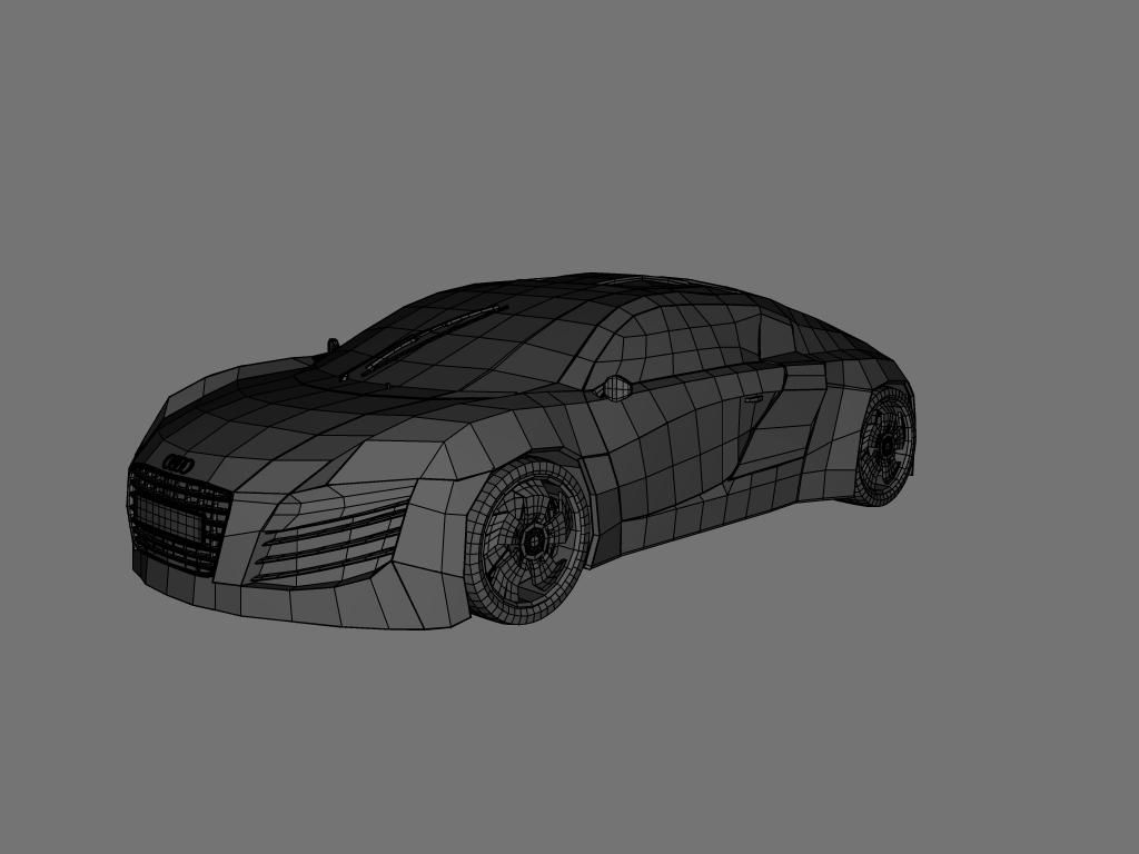 Wallpaper #DGf_9ZIBSpphPi3-UILA43 3D Modeling Artist Audi Rx