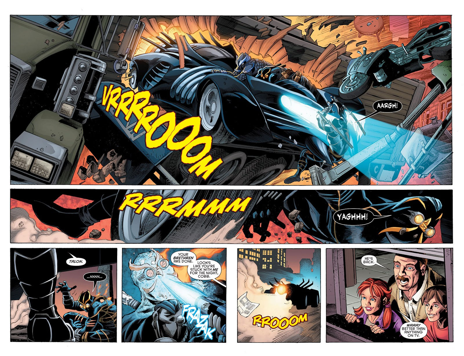 Wallpaper #DRnILo8BtGB6xQ78WJY935 Forever Evil Aftermath Batman vs Bane 001 2014 Read Forever Evil