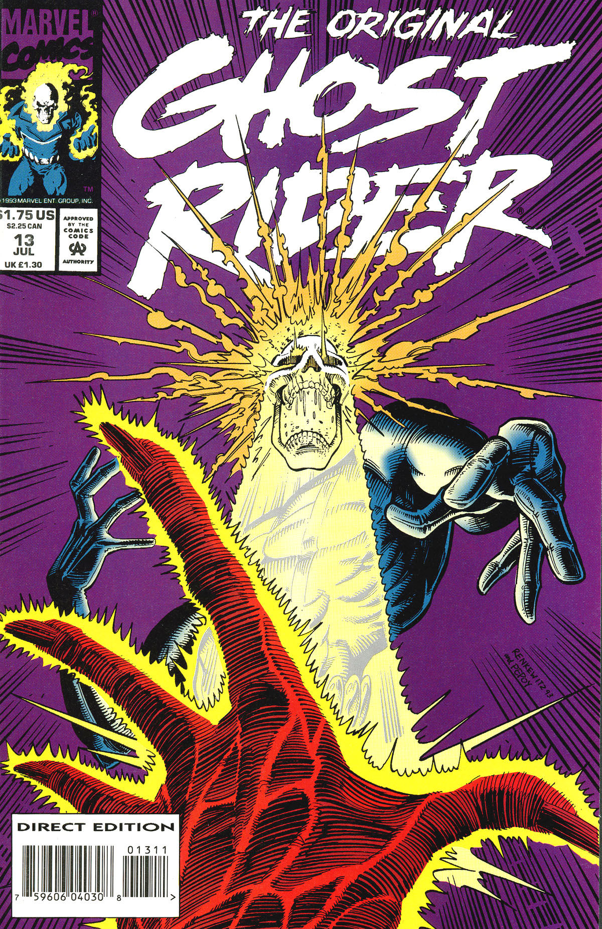 Wallpaper #UmfnApMBSpphPi3-dbEP251 Read Online the Original Ghost Rider Comic Issue 13