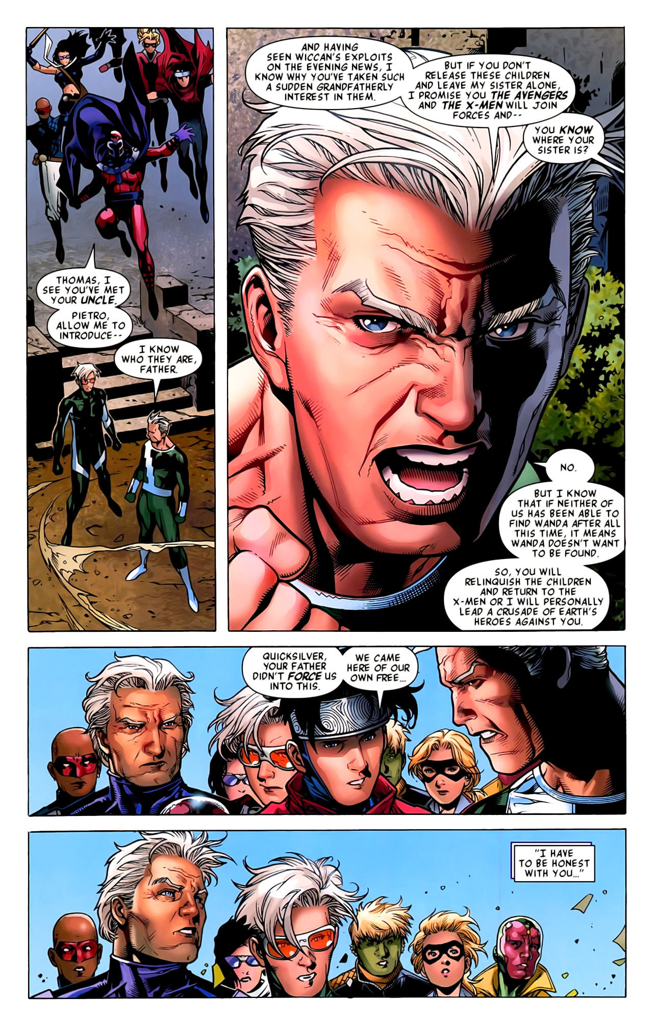 Wallpaper #E2eMBZMBSpphPi3-fb2K341 Read Online Avengers the Childrens Crusade Comic Issue 2