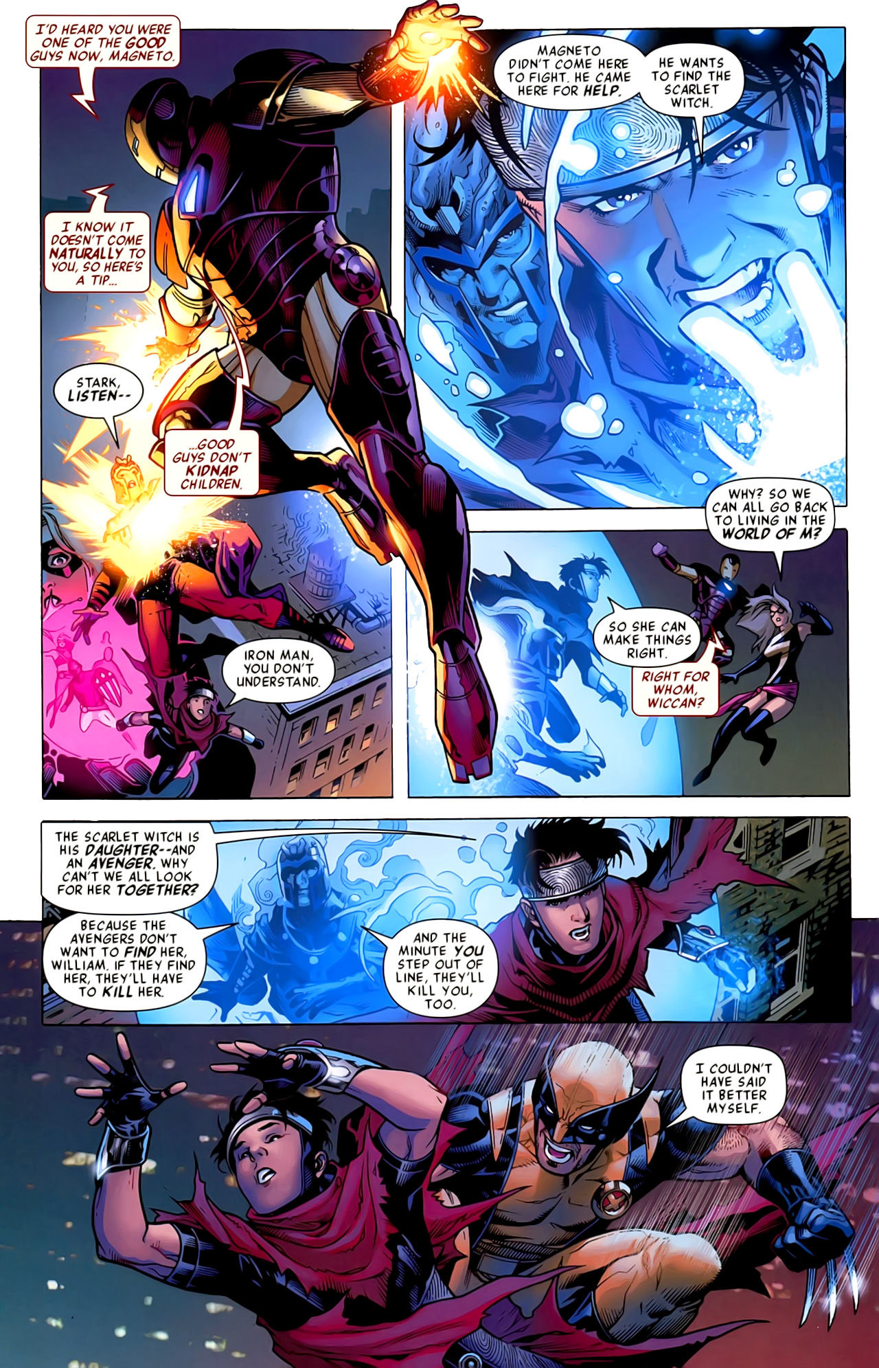 Wallpaper #E2eMBZMBSpphPi3-fb2K150 Read Online Avengers the Childrens Crusade Comic Issue 2