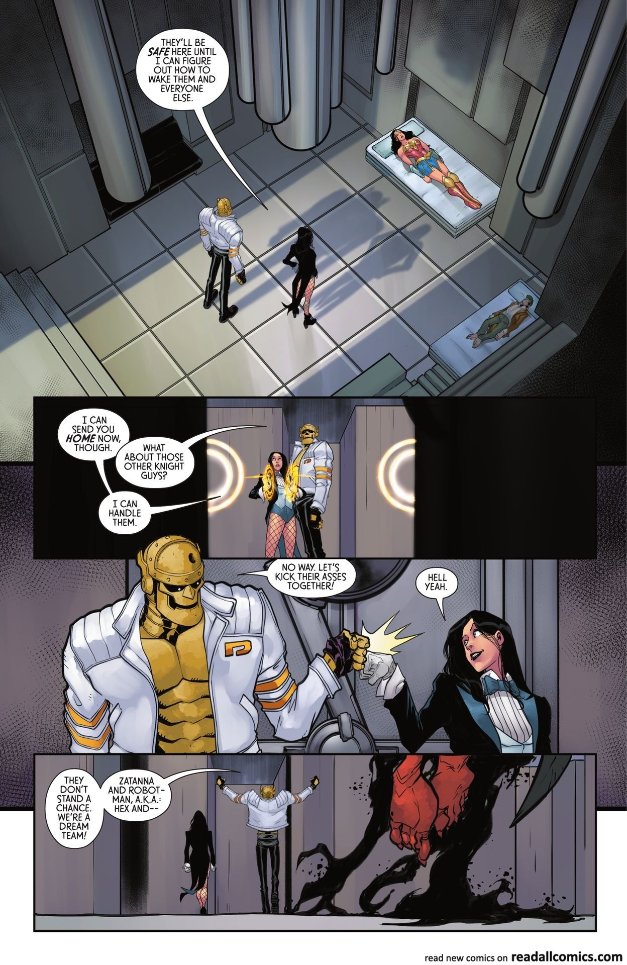 Wallpaper #pGhXGpMBSpphPi3-oRsR28 Knight Terrors Zatanna 001 2023 Read All Comics Online