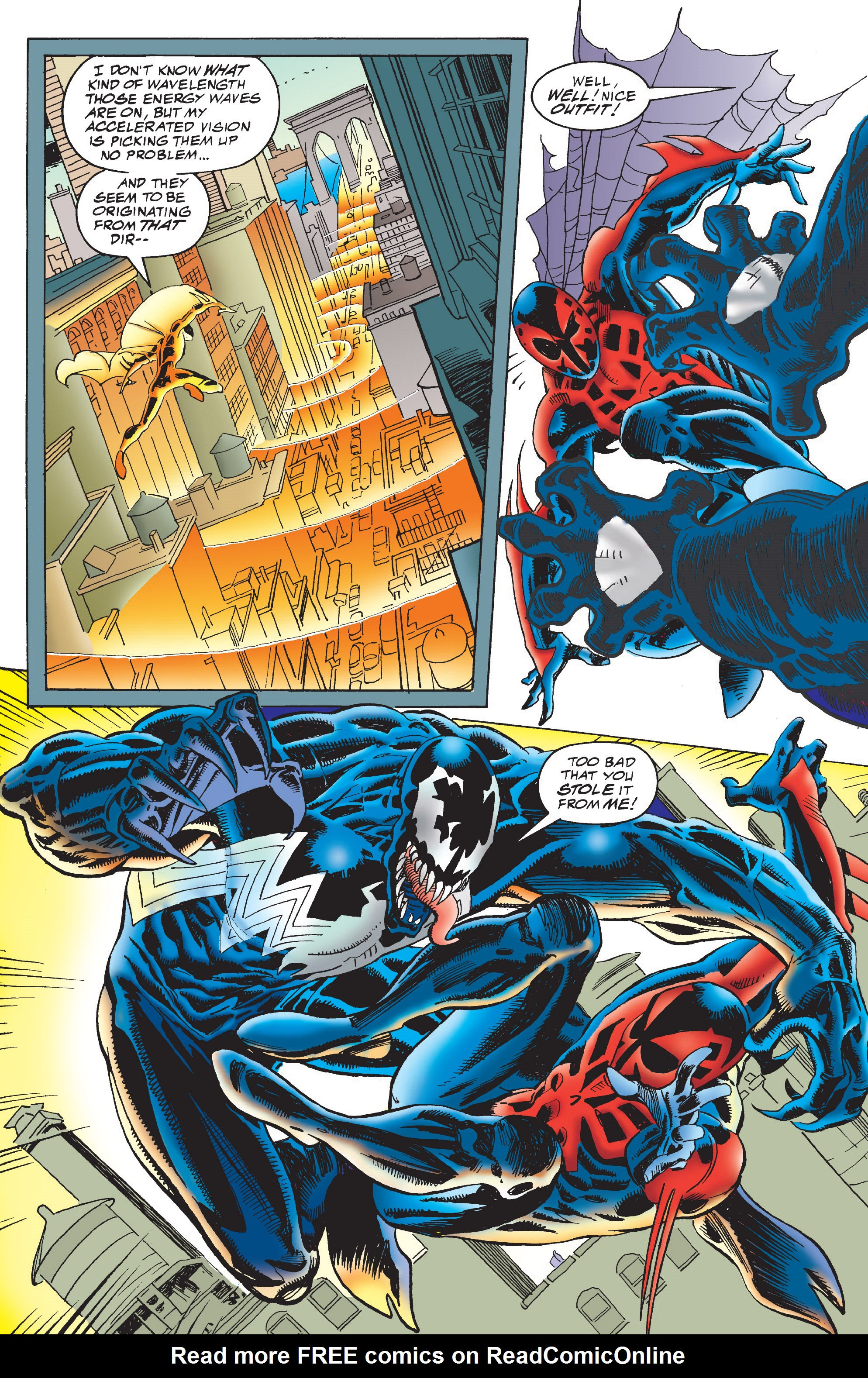 Wallpaper #-xnbE48BtGB6xQ78E2ar26 Spider Man 2099 vs Venom 2099 Tpb Part 1 Read All Comics Online