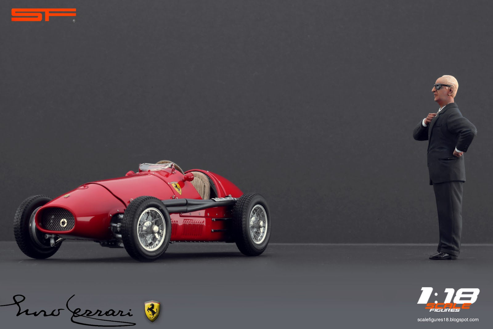 Wallpaper #P3PZiY4BFI5NbQkszCIF21 Scalefigures Enzo Ferrari 118 New Release
