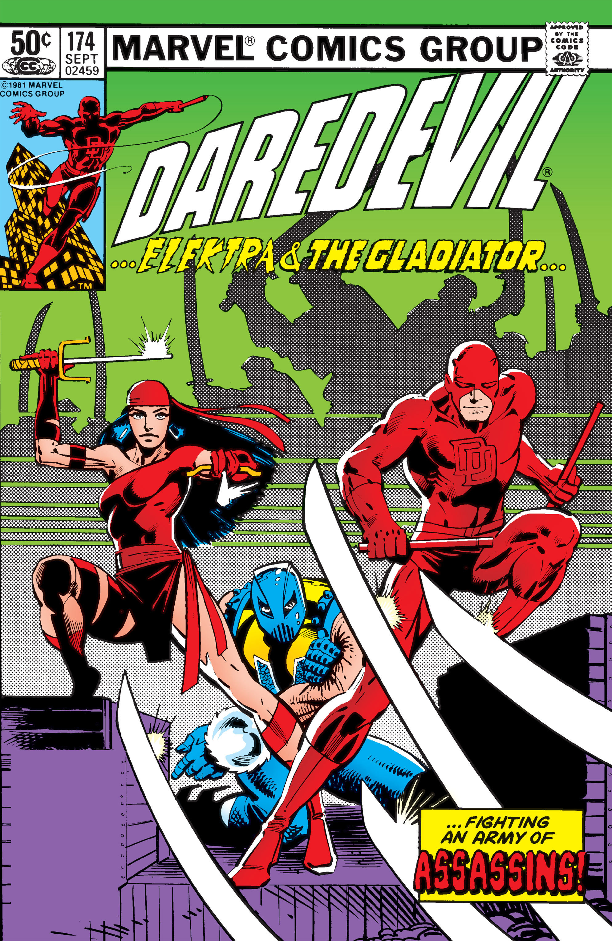 Wallpaper #42duCZMBSpphPi3-8s_3175 Daredevil V1 174 Read All Comics Online for Free