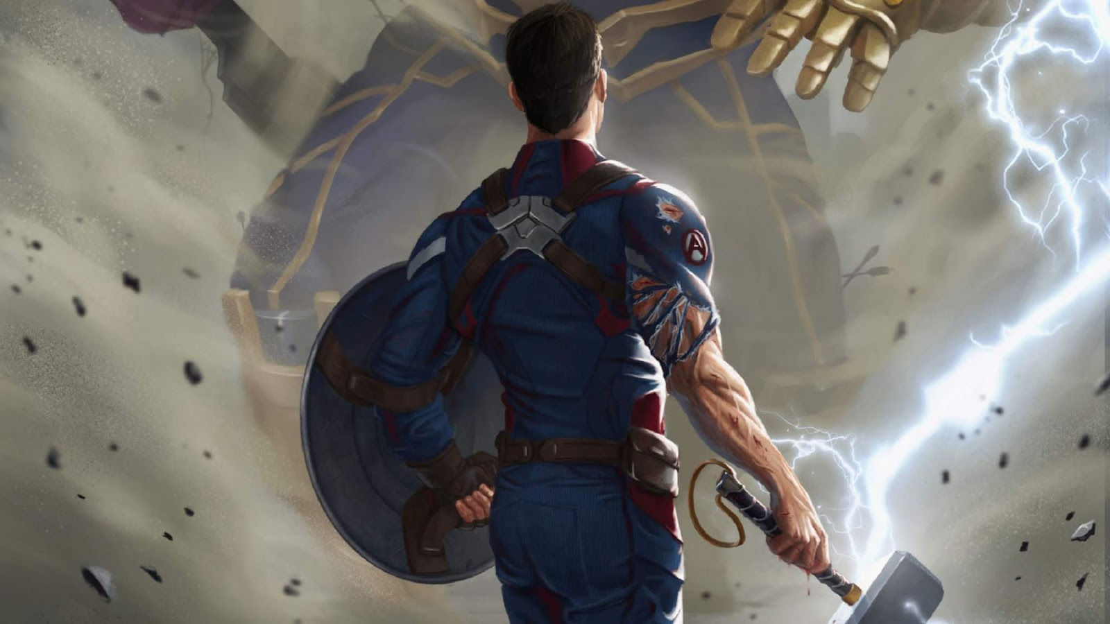 Wallpaper #jXQtwo4B_8f4nGFaPm4v34 Avengers Endgame Por Que El Capitan America Pudo Levantar El Mjolnir