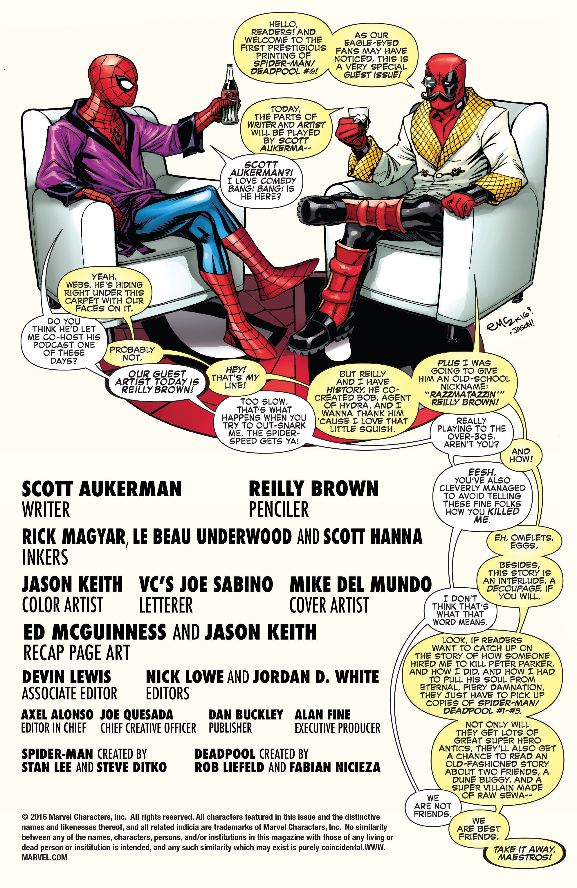 Wallpaper #3GhyHJMBSpphPi3-MCIA289 Read Online Spider Mandeadpool Comic Issue 6