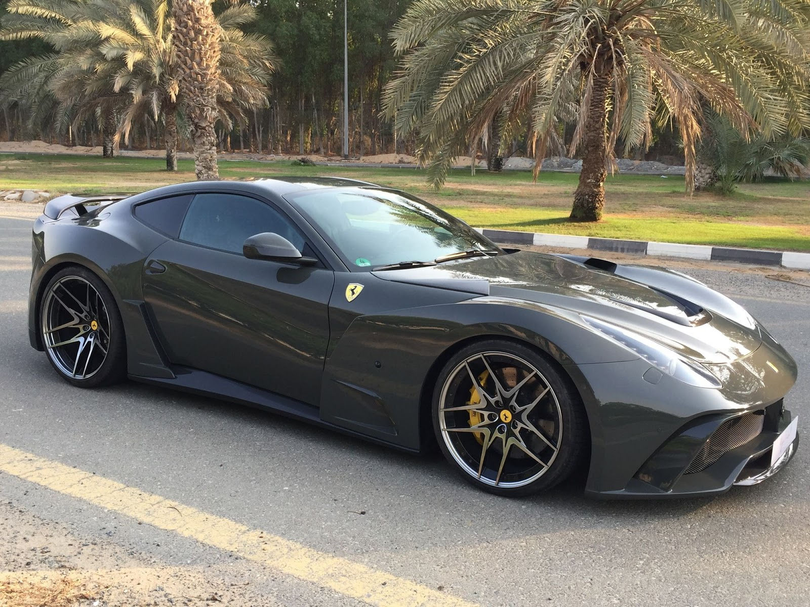 Wallpaper #DRmDI48BtGB6xQ78jIQ947 Grey Novitec N Largo S Ferrari F12 Isnt for the Faint Hearted Carscoops