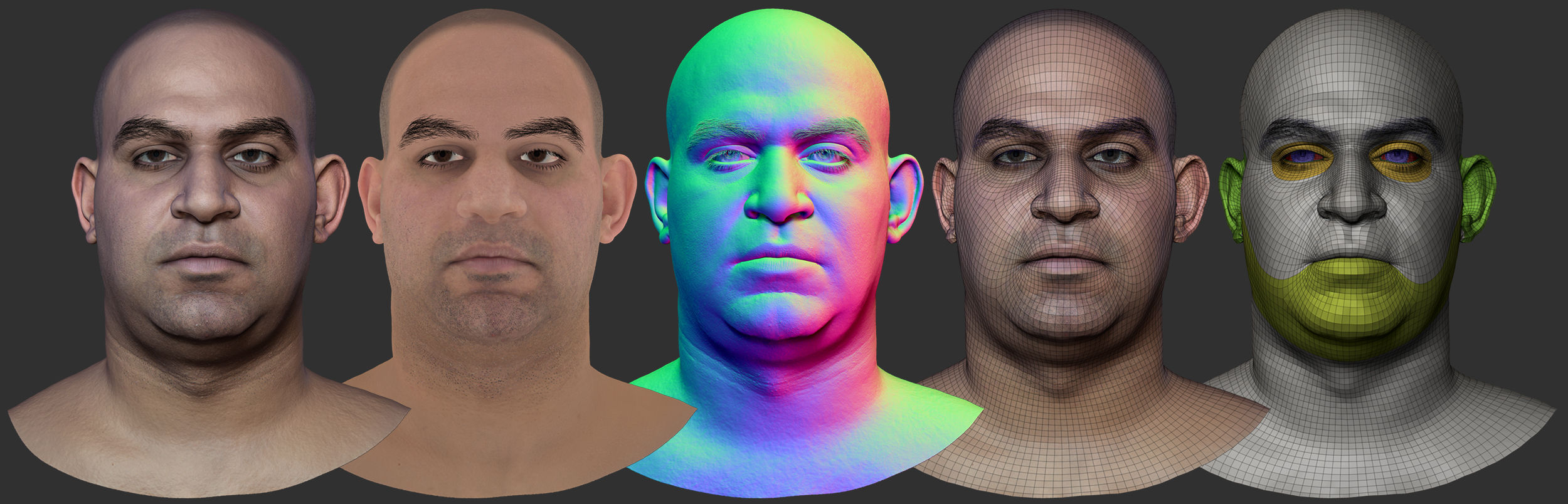 Wallpaper #6FMrNZMBYjRkjcHs2Ogk55 HD Male Head Model 08
