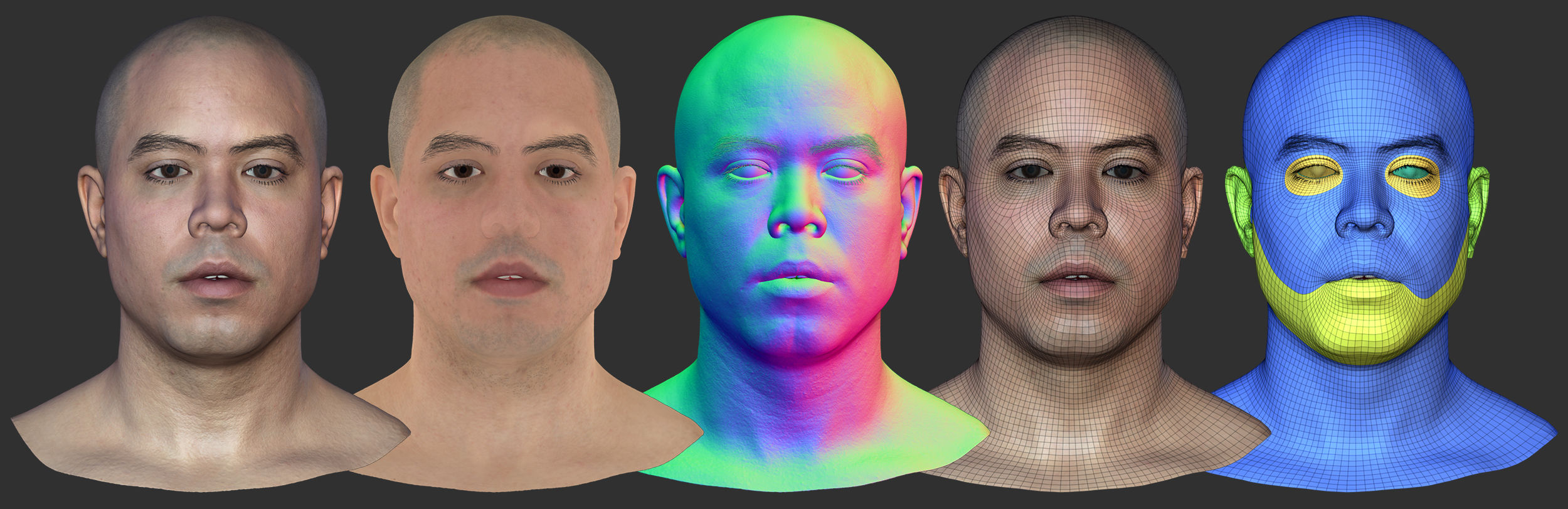 Wallpaper #6FMrNZMBYjRkjcHs2Ogk116 HD Male Head Model 11