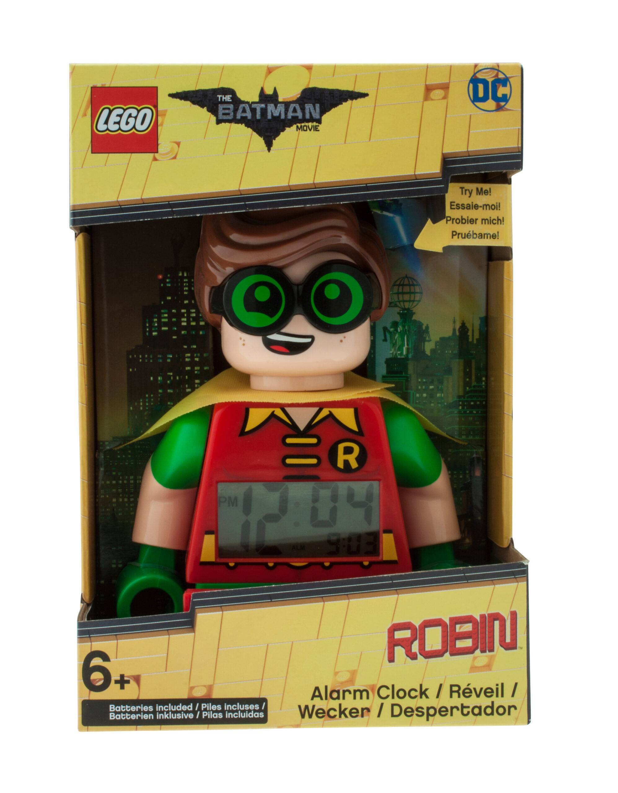 Wallpaper #dRn0LI8BtGB6xQ78WJGV13 The Lego Batman Movie Robin Minifigure Alarm Clock Tates Toys