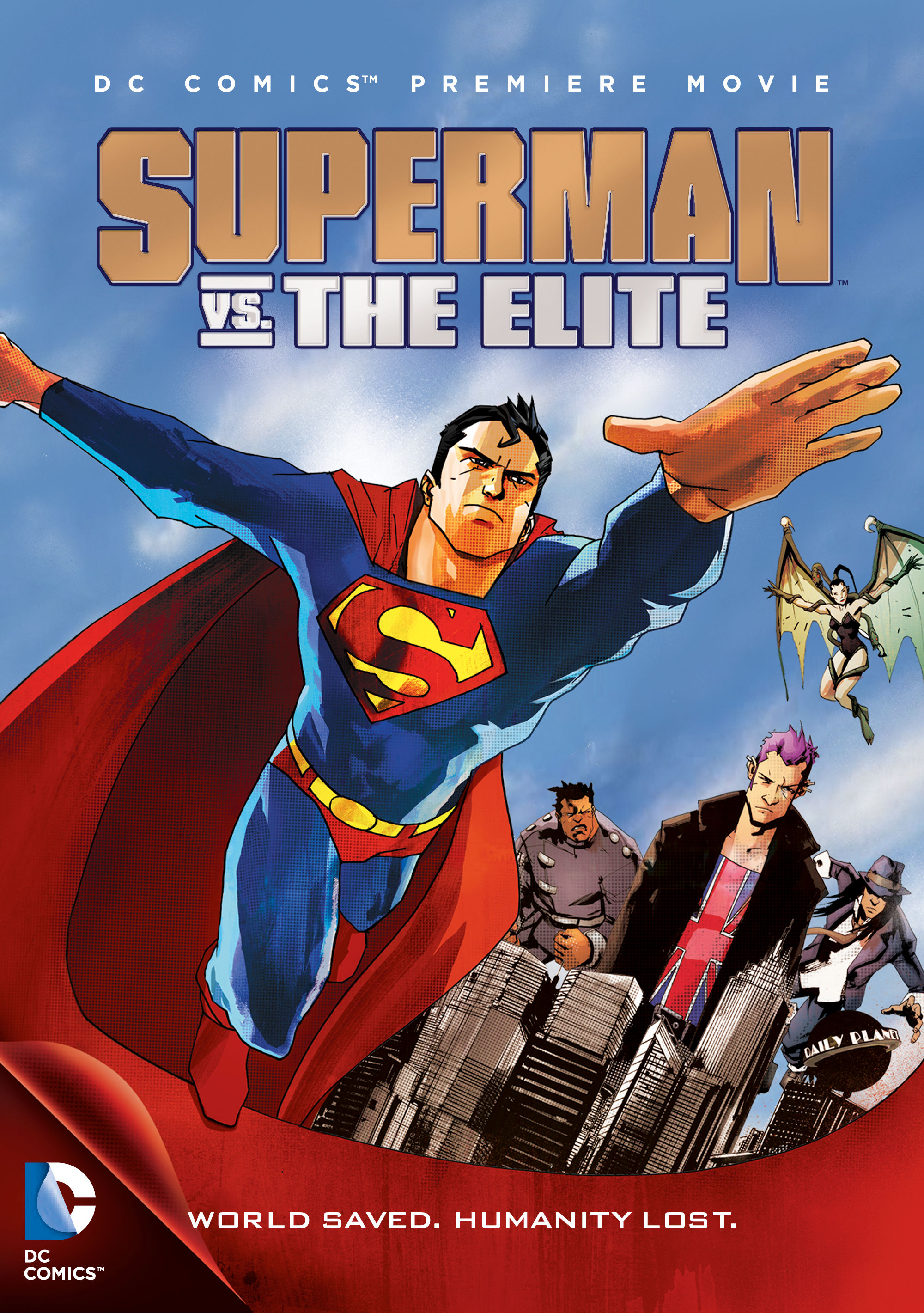 Wallpaper #Xhl-Lo8BtGB6xQ78_ZWX43 Superman vs the Elite Warner Bros Entertainment Italia