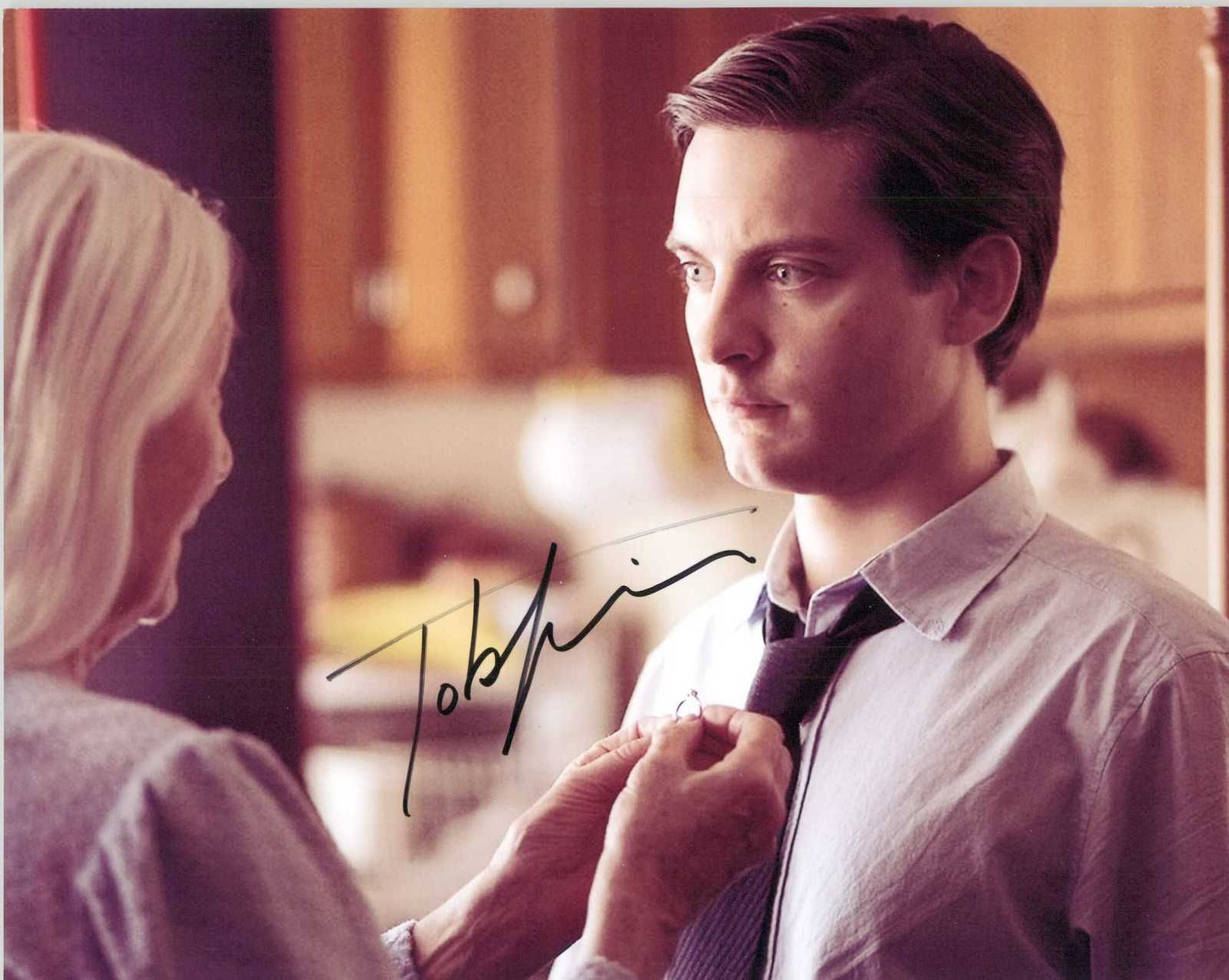 Wallpaper #8Wdn7pIBSpphPi3-VFzg387 Tobey Maguire Signed Autographed Spider Man Glossy 8x10 Photo